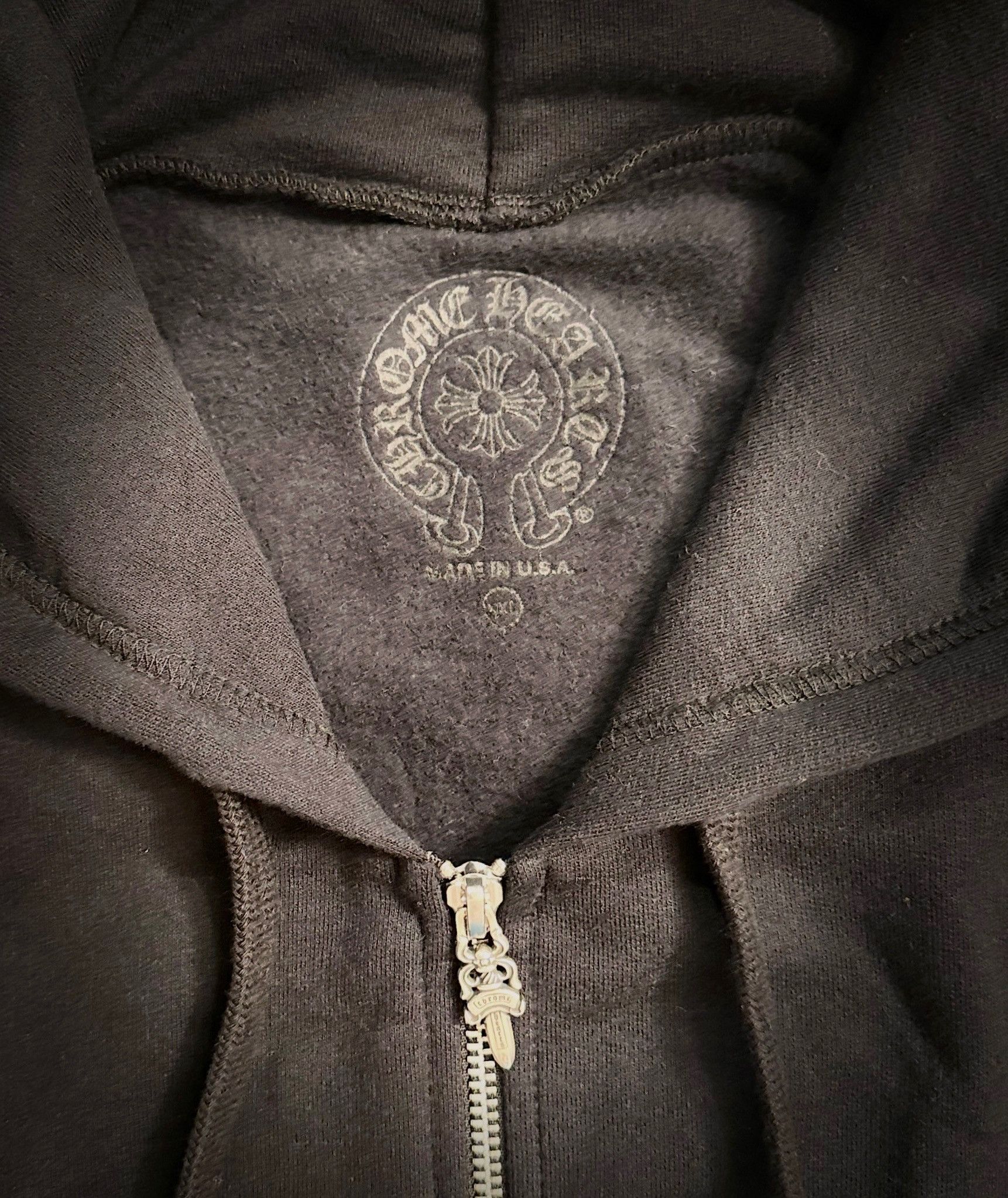 Chrome Hearts Chrome Hearts Miami Horseshoe Zip Up Hoodie (Black) Size US XXL / EU 58 / 5 - 3 Thumbnail