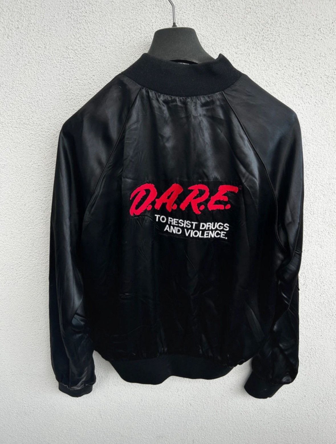 D.A.R.E × Vintage D.A.R.E. vintage bomber jacket merch L 80s Size US L / EU 52-54 / 3 - 1 Thumbnail