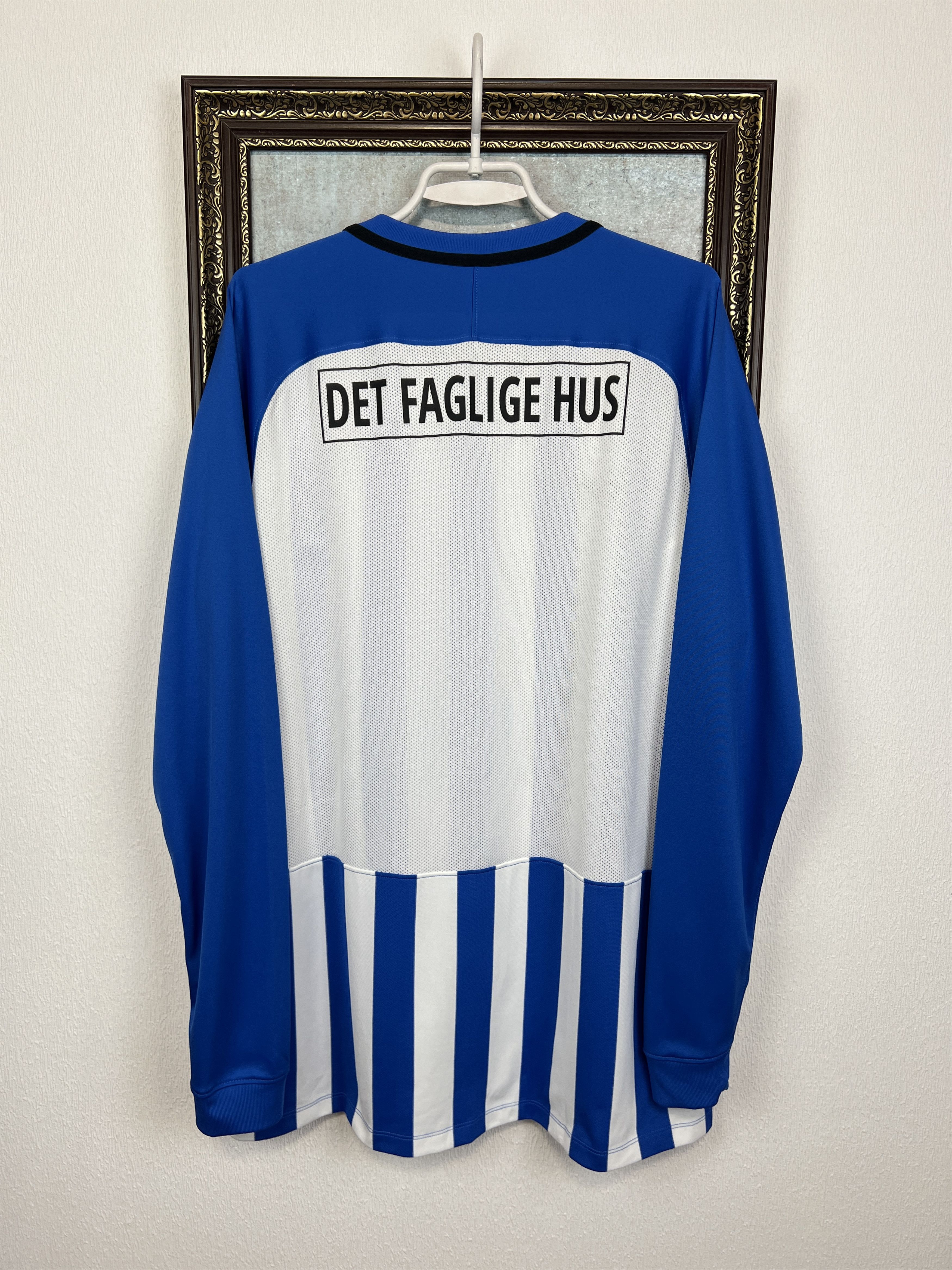 Nike Esbjerg Home football shirt Soccer Long Sleeve Jersey Trikot Size US XL / EU 56 / 4 - 8 Thumbnail