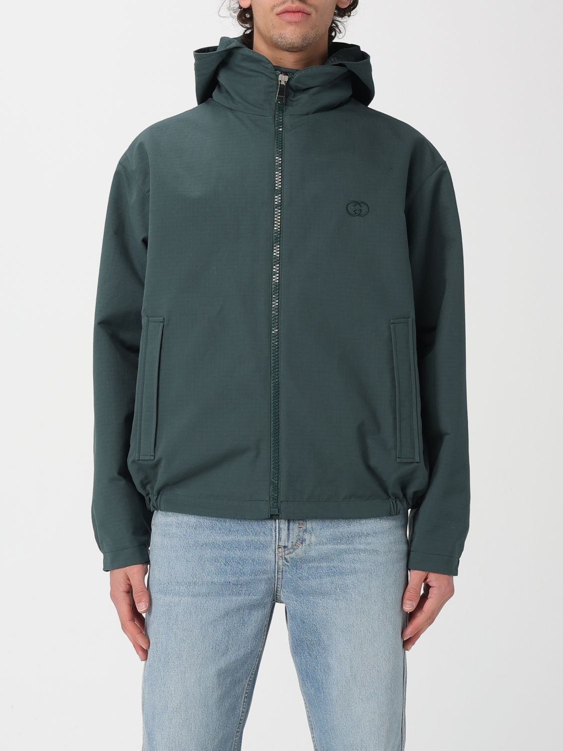 Gucci Gucci Jacket Men Petroleum Blue Size US XL / EU 56 / 4 - 1 Thumbnail