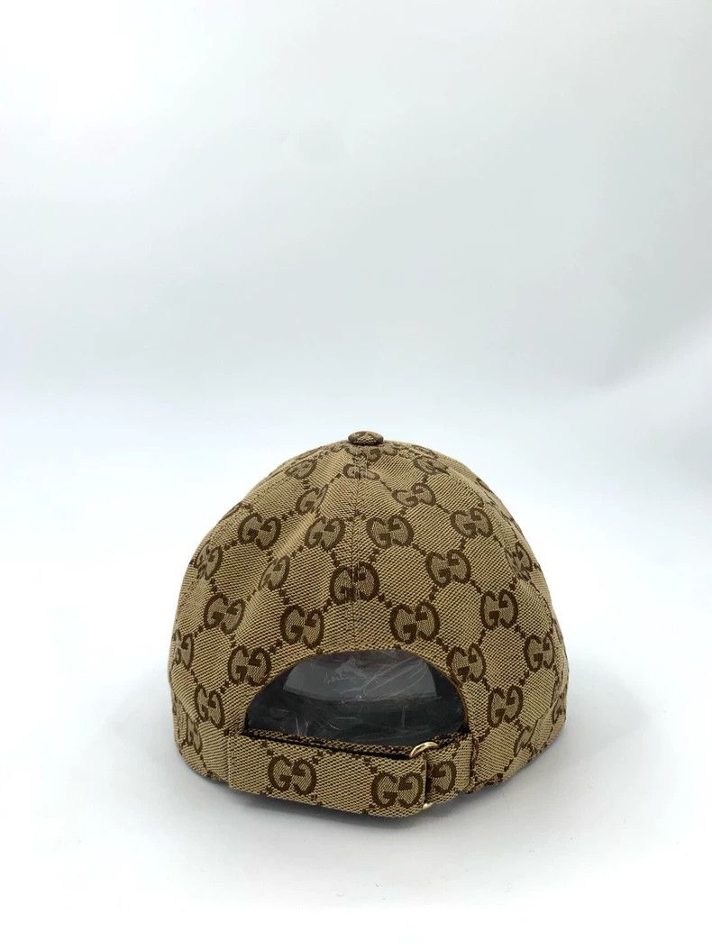 Gucci Gucci Size L Double G full print canvas brown cap size L Size ONE SIZE - 4 Thumbnail