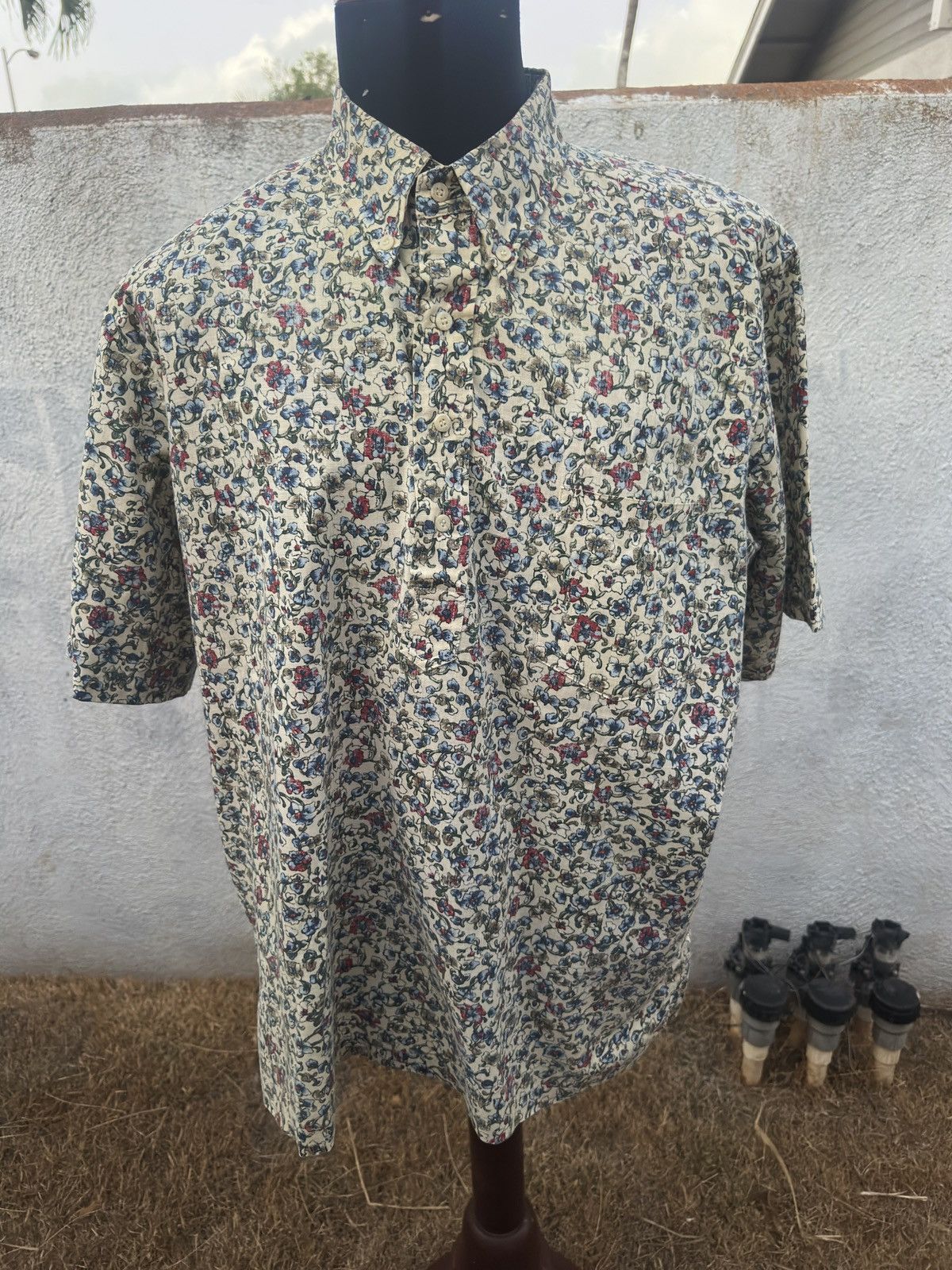 Reyn Spooner Reyn Spooner Hawaiian Print Multicolored 3/4 Button Men's XL Size US XL / EU 56 / 4 - 1 Thumbnail