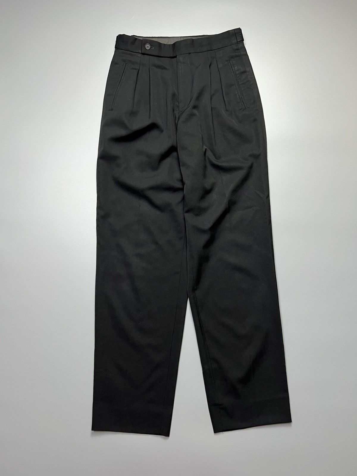 Issey Miyake Issey Miyake - 90s Adjustable High Waist Trousers - Pants Size US 30 / EU 46 - 1 Thumbnail