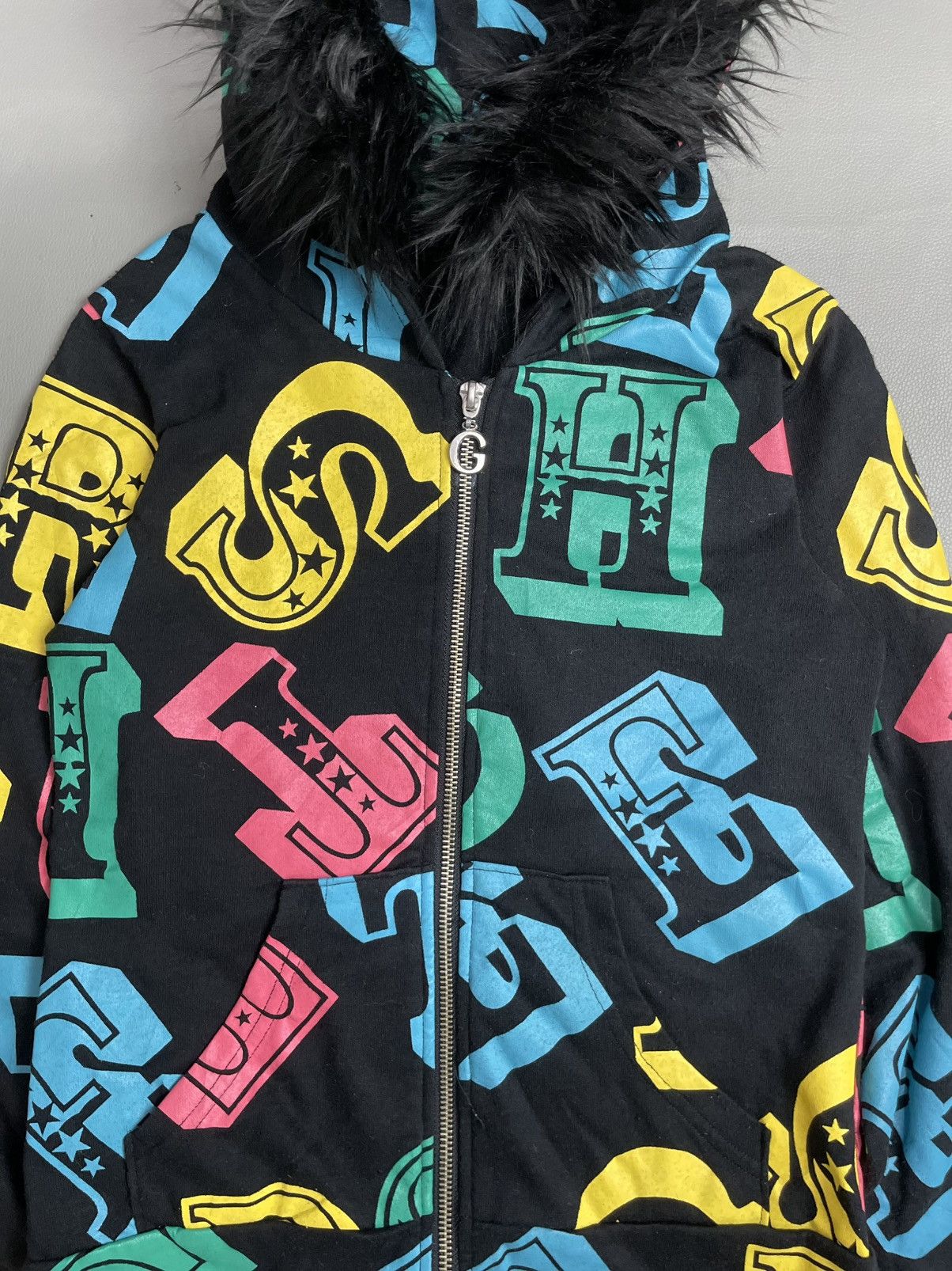 Japanese Brand Joky gal Y2k fur Hoodie Size M / US 6-8 / IT 42-44 - 2 Thumbnail