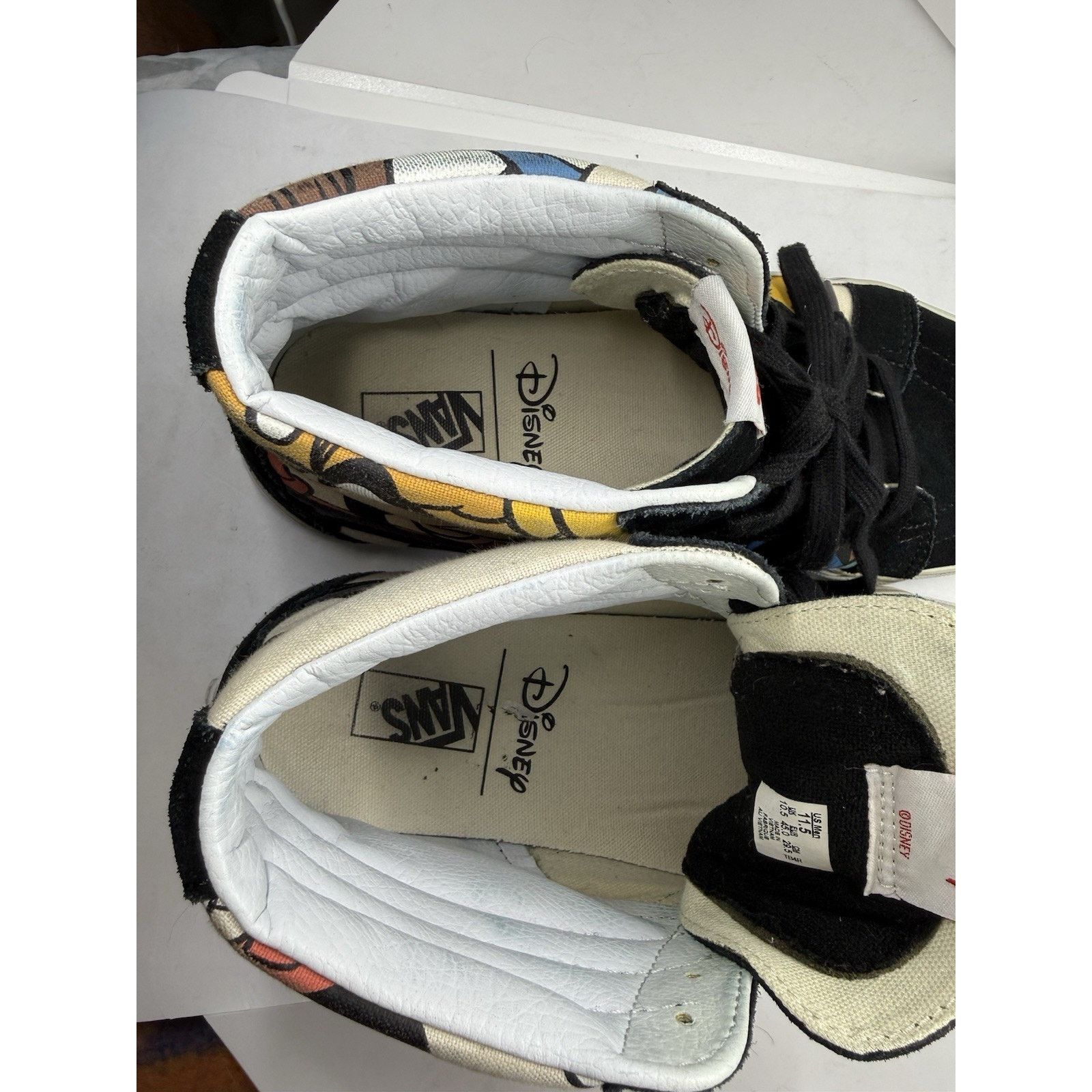 Vans Vans Disney SK8-Hi Reissue Mickey & Friends Box 11.5 Mens Size US 10 / EU 43 - 6 Thumbnail