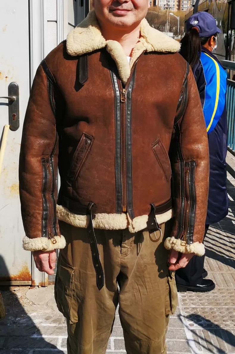 Other Schott Leather one-piece flight jacket Size US XS / EU 42 / 0 - 4 Thumbnail