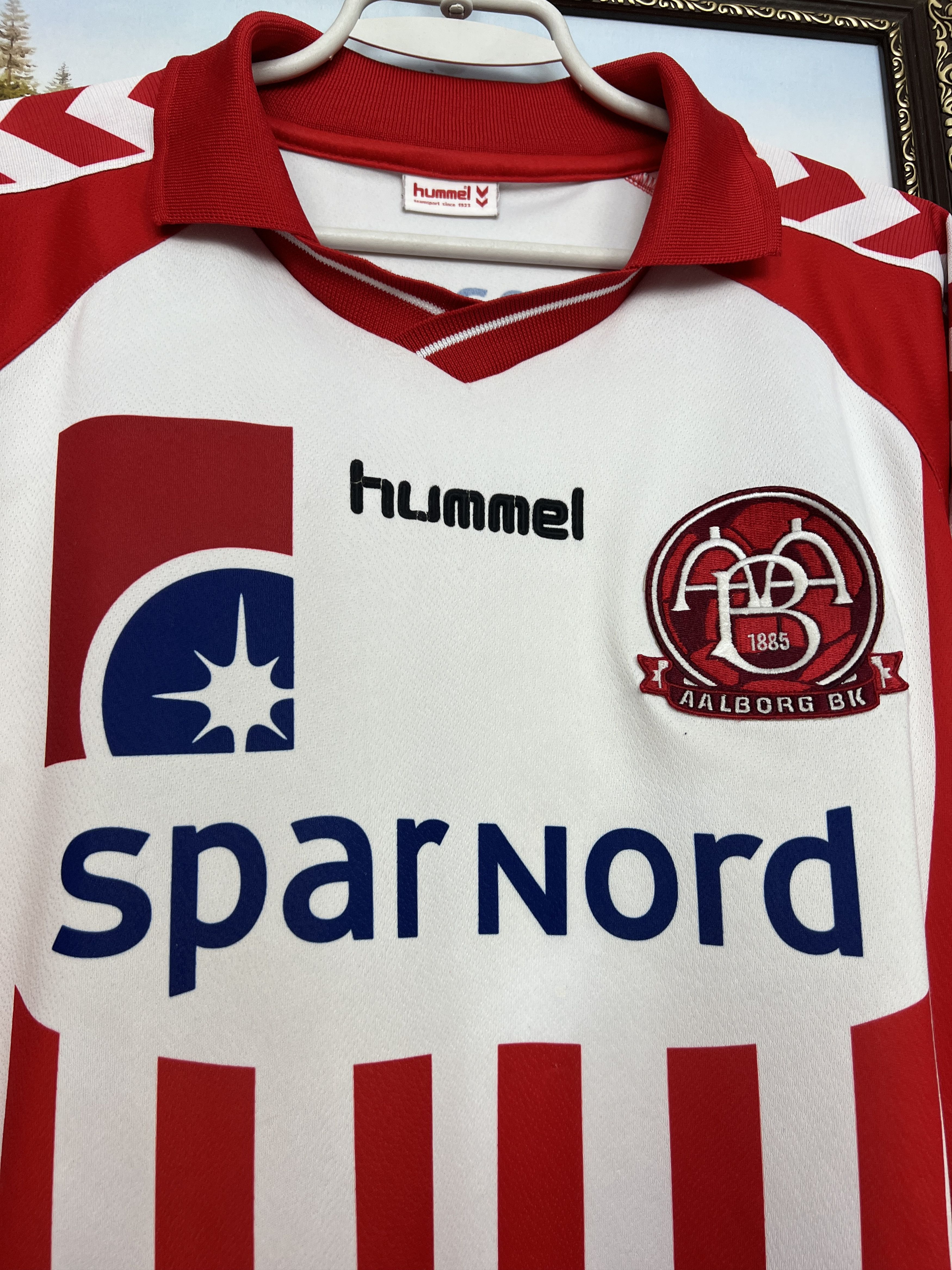 Hummel Aalborg BK football shirt 2006 Soccer Long Sleeve Jersey Size US XL / EU 56 / 4 - 3 Thumbnail
