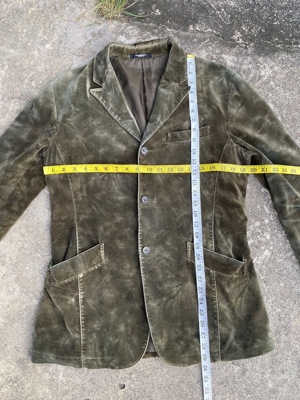 Tornado Mart 🔥 Distresed 🔥 Vintage Tornado Mart Velvet Jacket Size L / US 10 / IT 46 - 10 Thumbnail