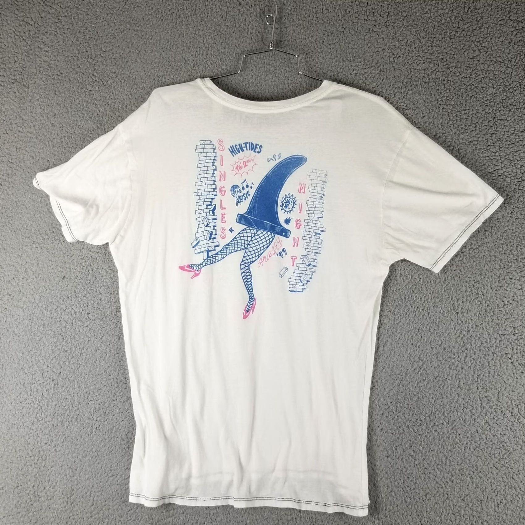 Hurley Hurley Mens Premium Tee T Shirt Short Sleeve Crew Neck White S Small White Cream 100% Cotton Regular Men Shirt Graphic Tee Size US S / EU 44-46 / 1 - 2 Thumbnail