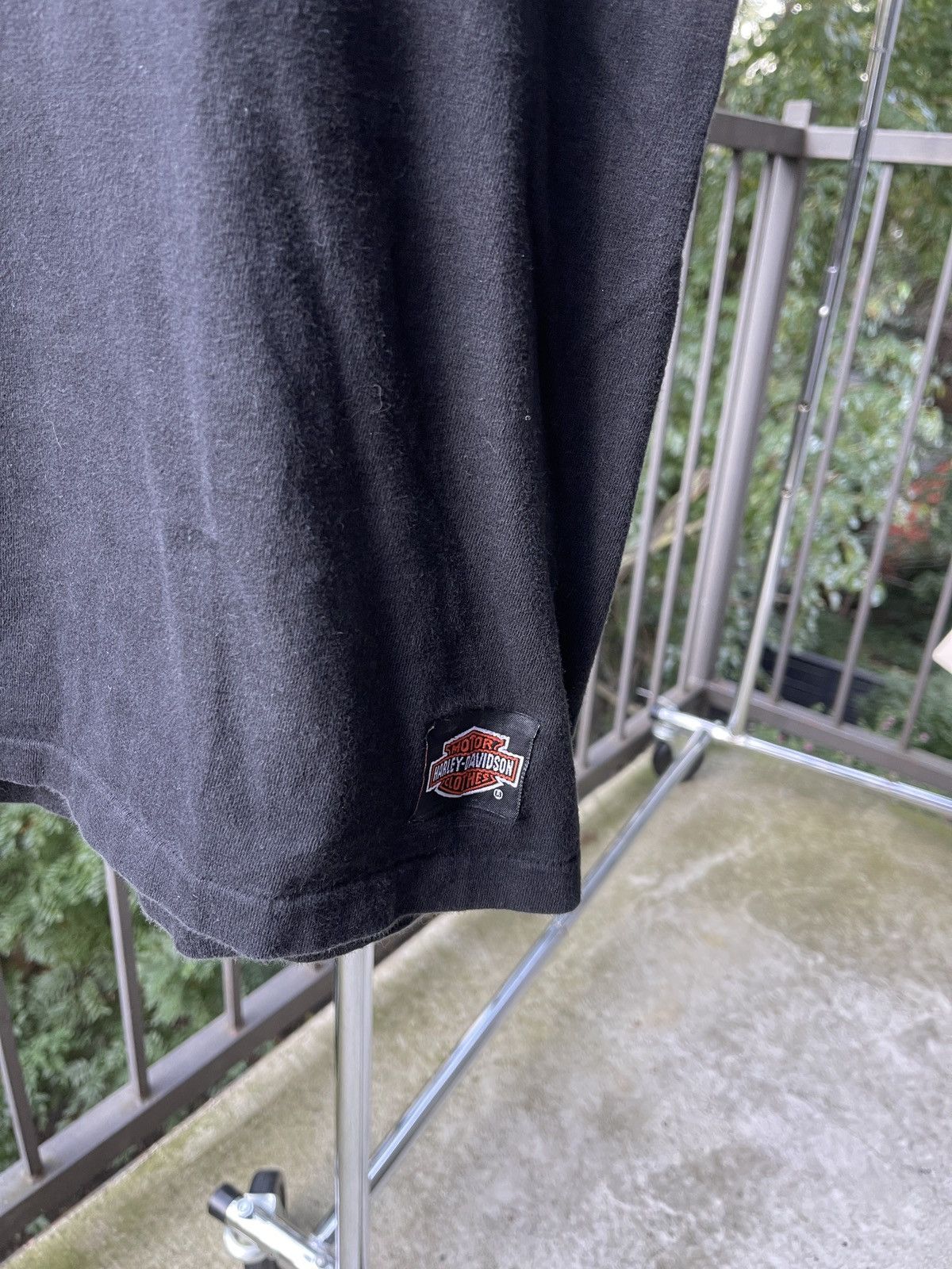 Harley Davidson VINTAGE 90s FADED HARLEY STURGIS TEE Size US XL / EU 56 / 4 - 5 Thumbnail
