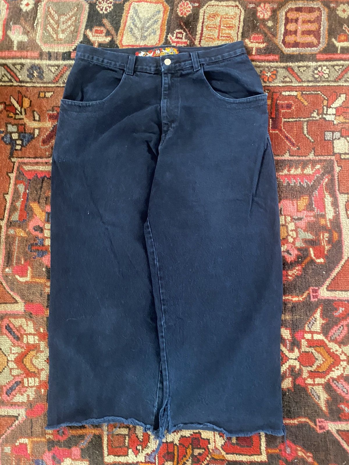 Southpole LIMITED EDITION Jynx Dark Blue Jeans Size US 38 / EU 54 - 2 Thumbnail