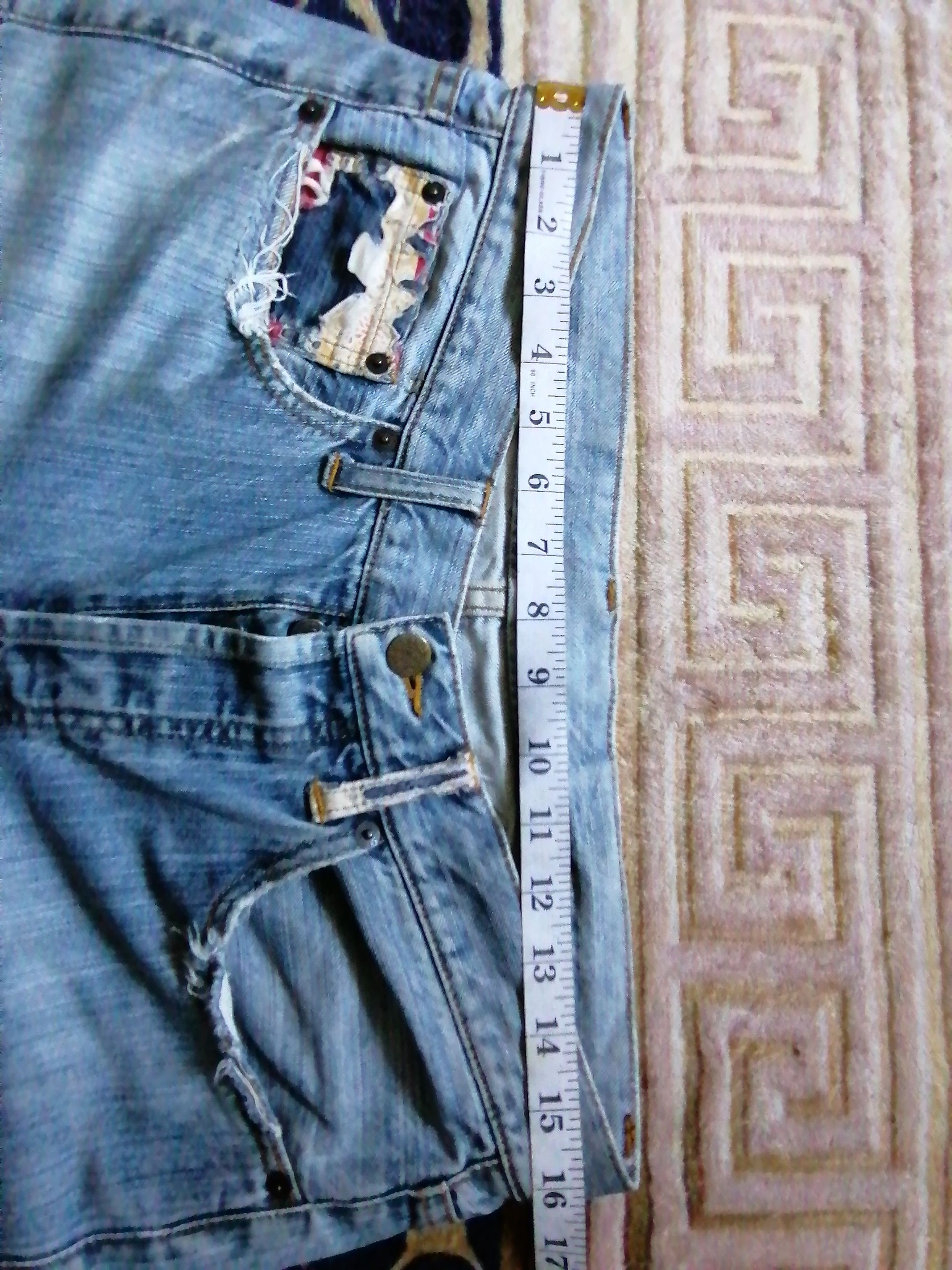 Takeo Kikuchi Vintage Takeo Kikuchi Patchwork Sashiko Denim Size US 32 / EU 48 - 17 Thumbnail