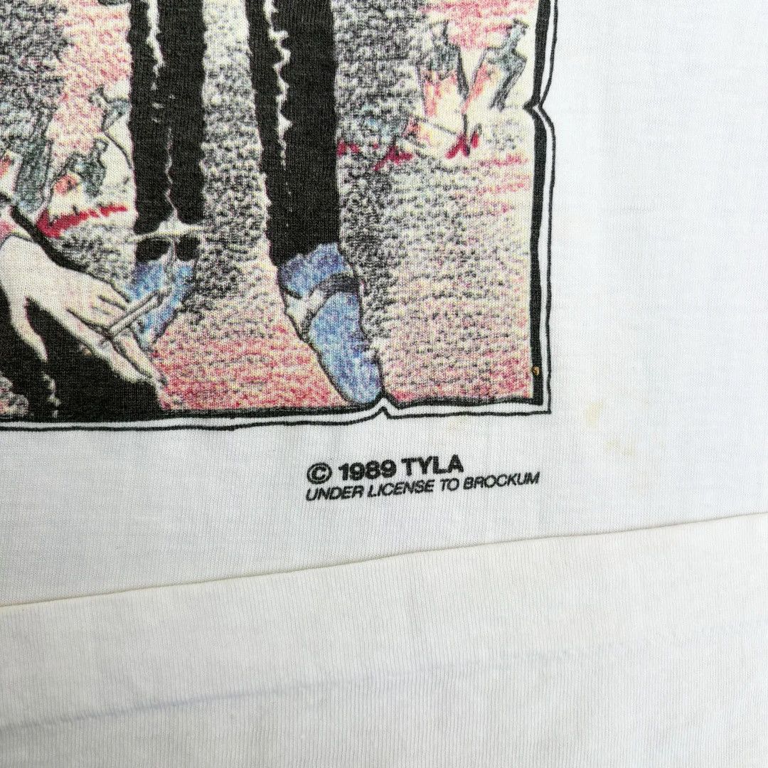 The Dogs D'Amour 1989 80s Vintage Errol Flynn Tour T-Shirt