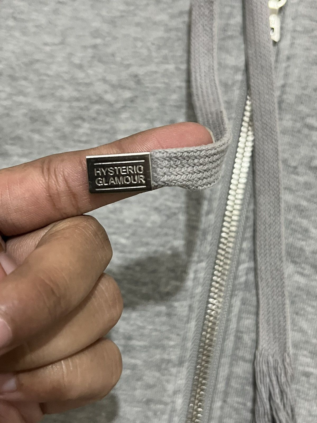 Hysteric Glamour Hysteric Glamour "Art Nouveau Girl" Graphic Zip-Up Hoodie Size US XS / EU 42 / 0 - 6 Thumbnail
