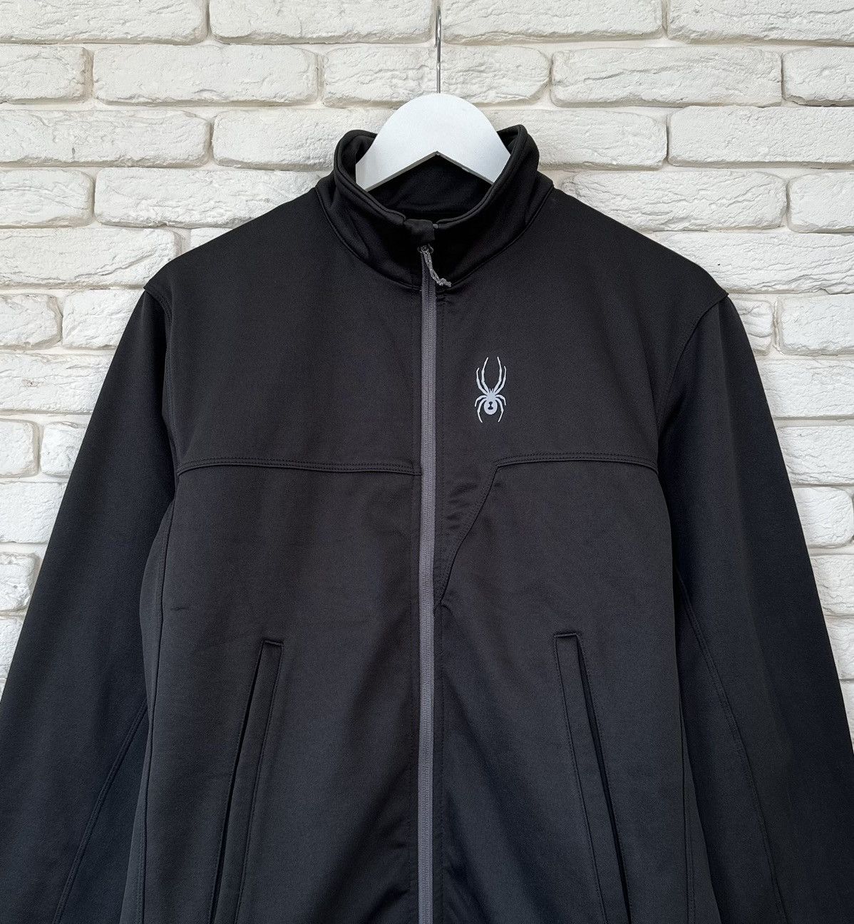 Spyder Spyder Black Softshell Zip Jacket Men's Size S Size US S / EU 44-46 / 1 - 2 Thumbnail