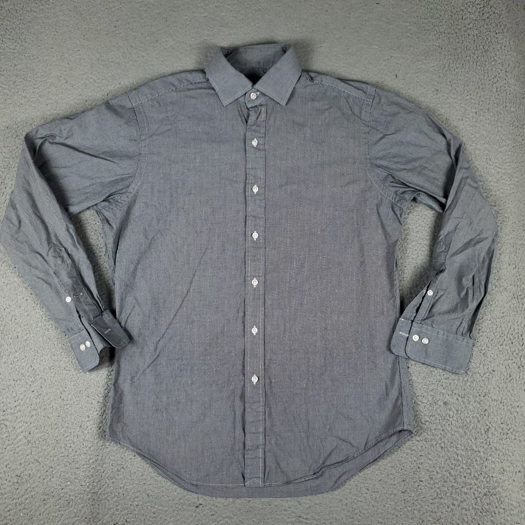 Ralph Lauren Ralph Lauren Shirt Mens Blue Dress Button Up Long Sleeve Size 15 Size 40R - 2 Thumbnail
