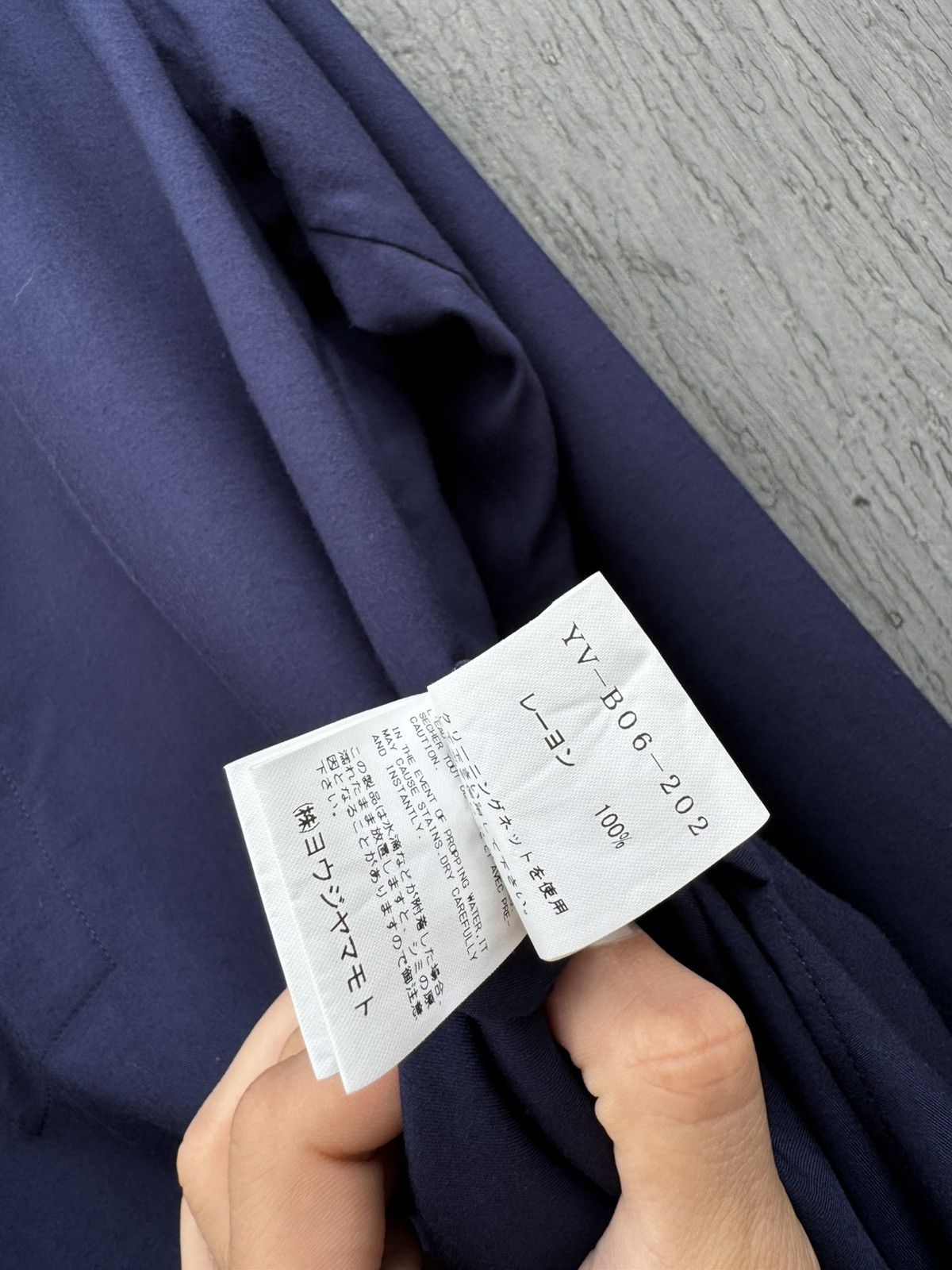 Vintage Y'S Yohji Yamamoto asymmetric dress shirt size 1 Size L / US 10 / IT 46 - 8 Thumbnail