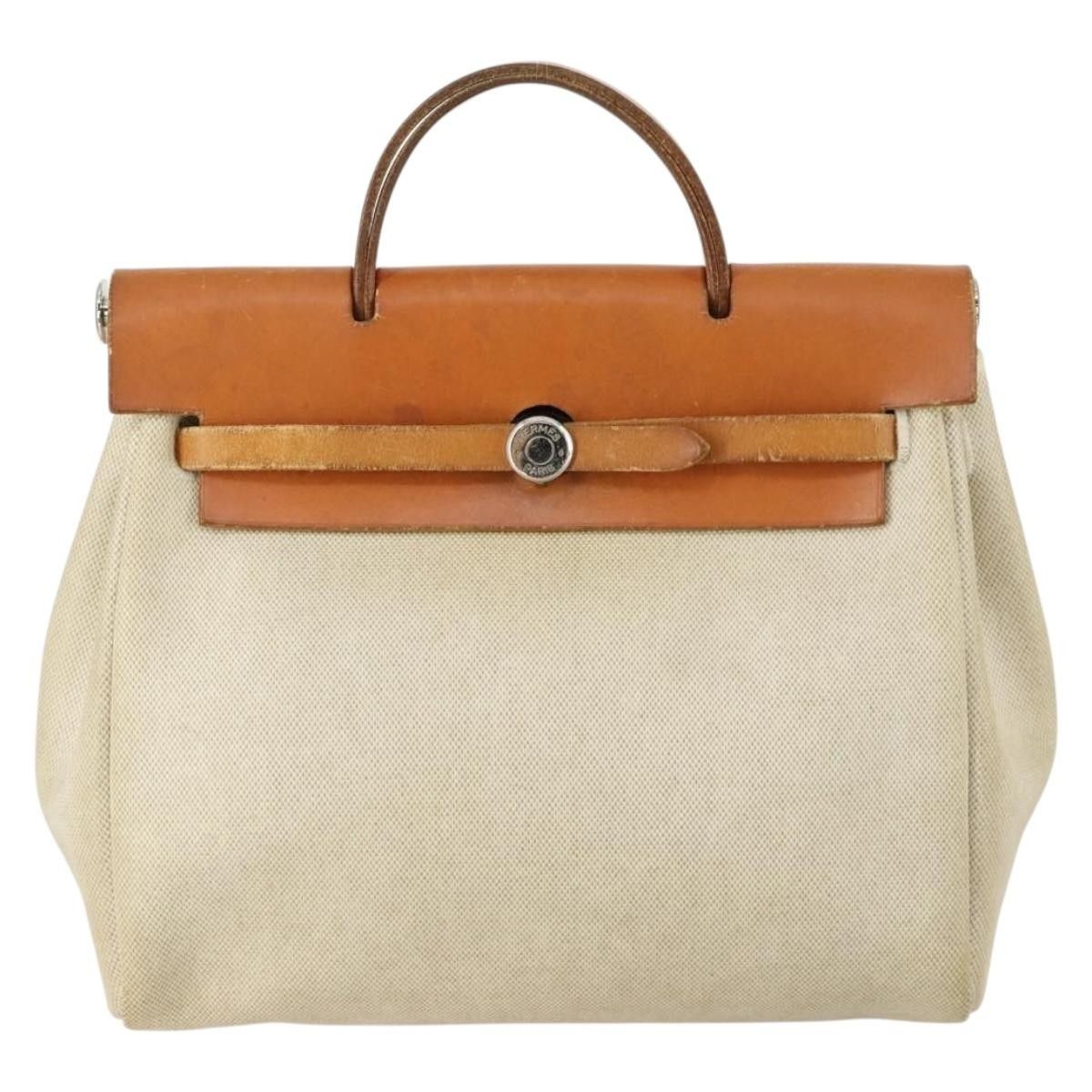 Hermes Hermes Herbag A Dos Backpack Toile Size ONE SIZE - 1 Thumbnail