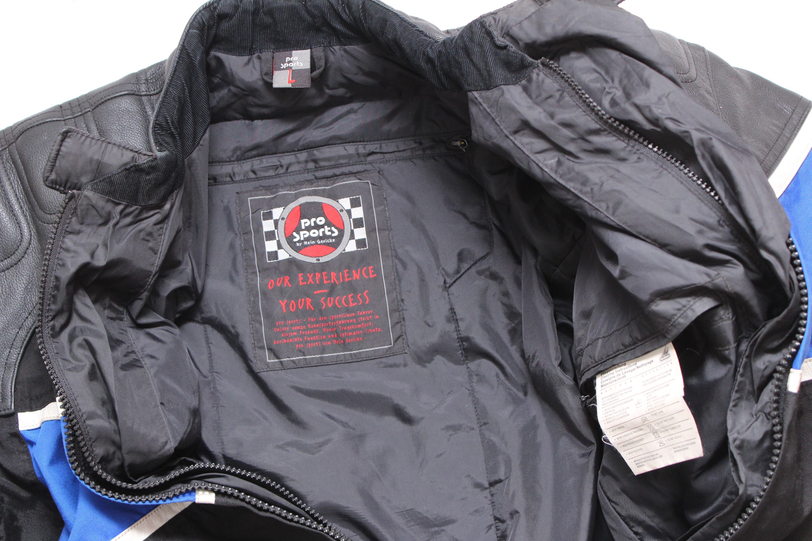 Hein Gericke Hein Gericke Motorcycle Leather Jacket Mens Size L Vintage Size US L / EU 52-54 / 3 - 7 Thumbnail