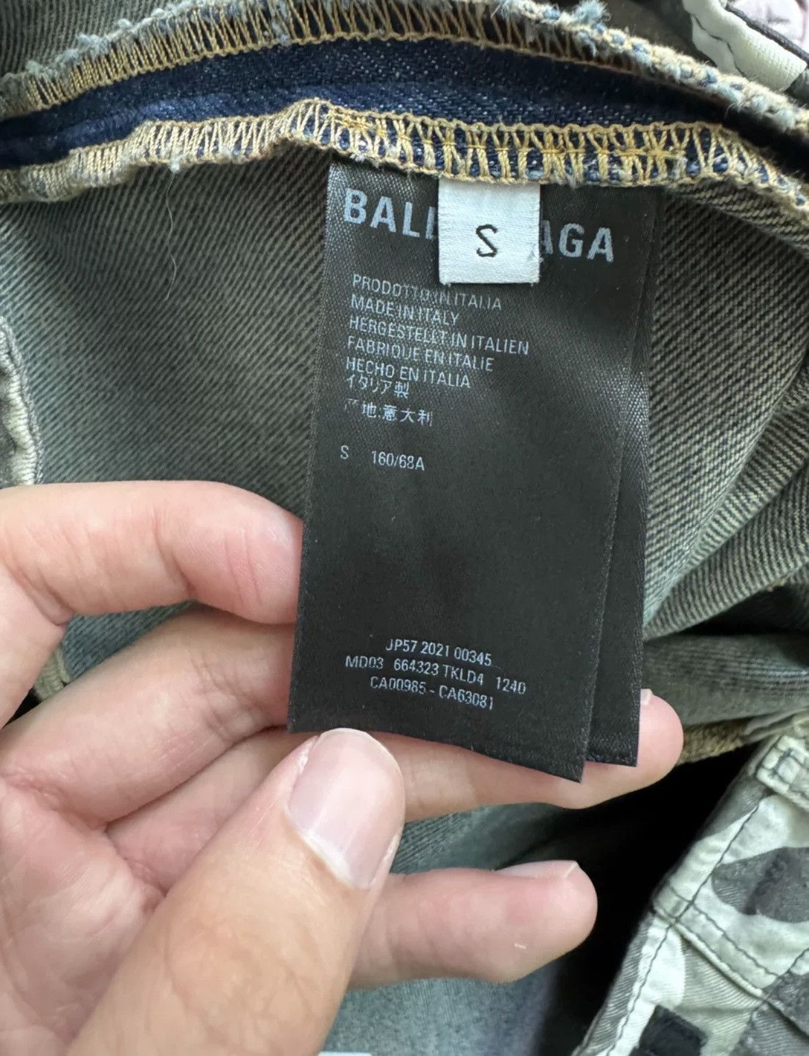 Balenciaga Balenciaga 21aw camouflage double destruct pants Size US 30 / EU 46 - 3 Thumbnail