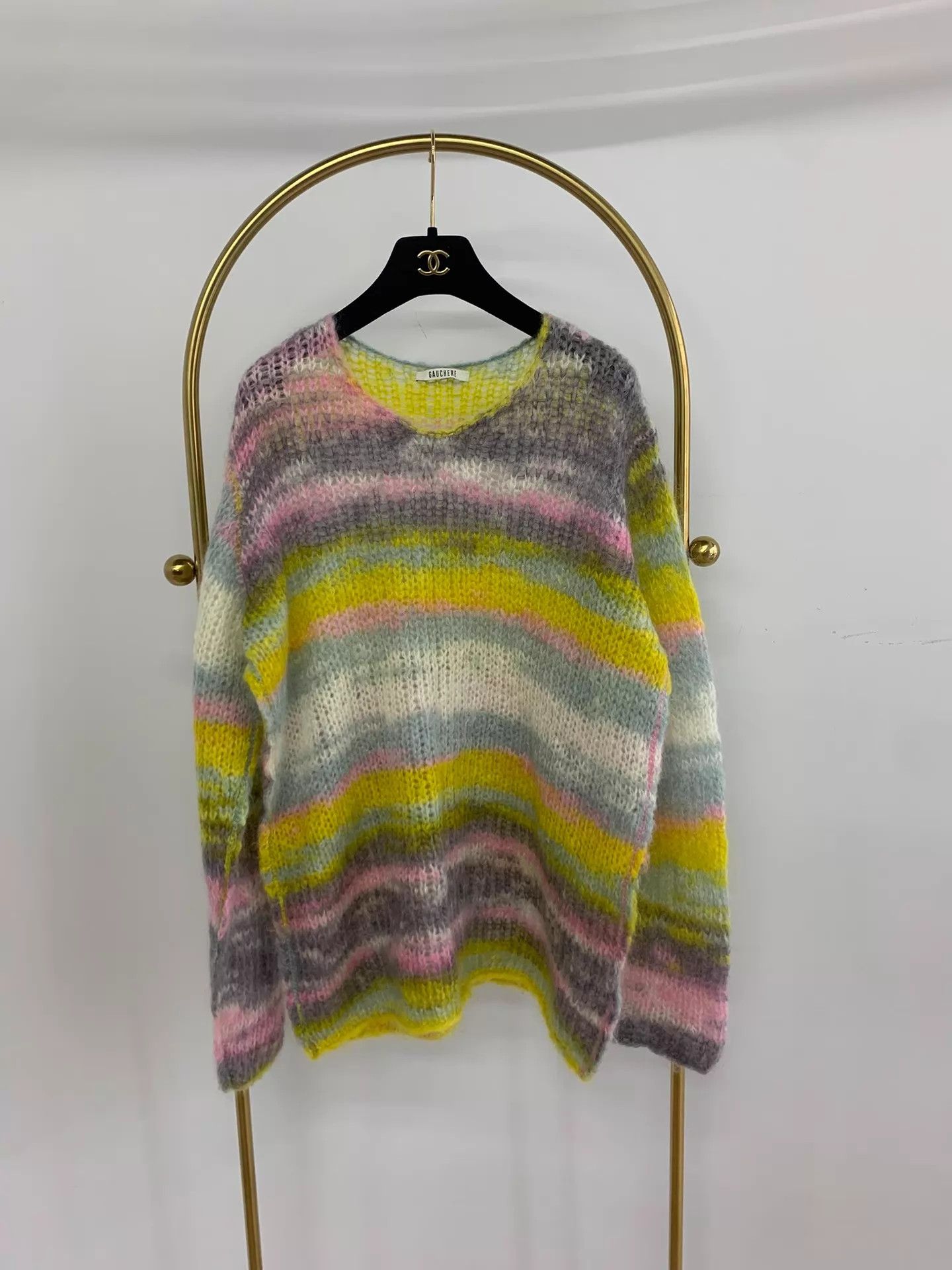 Other Gauchere Colorful Striped Sweater Size 36 New Size XS / US 0-2 / IT 36-38 - 1 Thumbnail