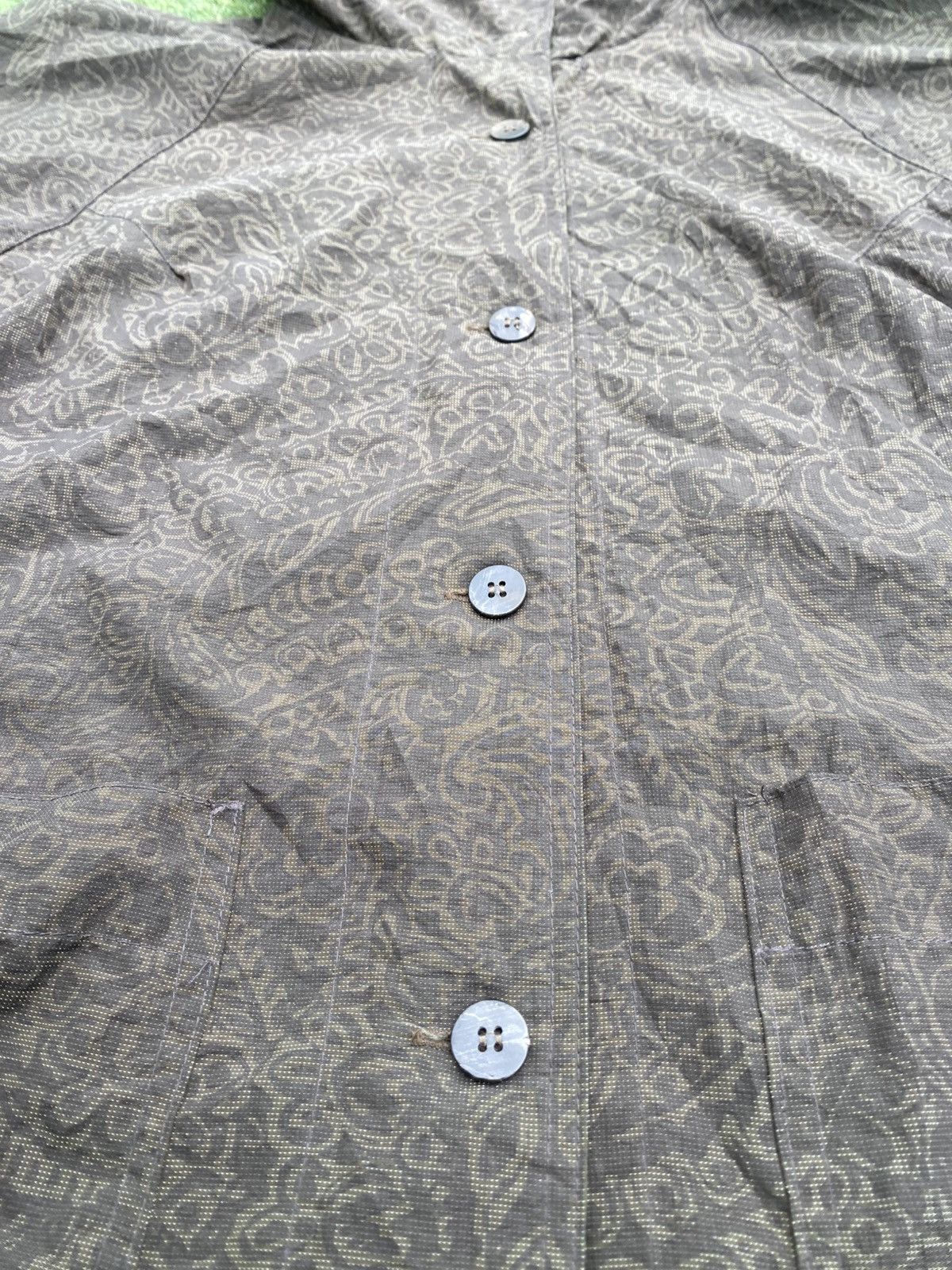 Issey Miyake Grape Co LTD Vintage Chore Floral Pattern Light Jacket Size US L / EU 52-54 / 3 - 8 Thumbnail