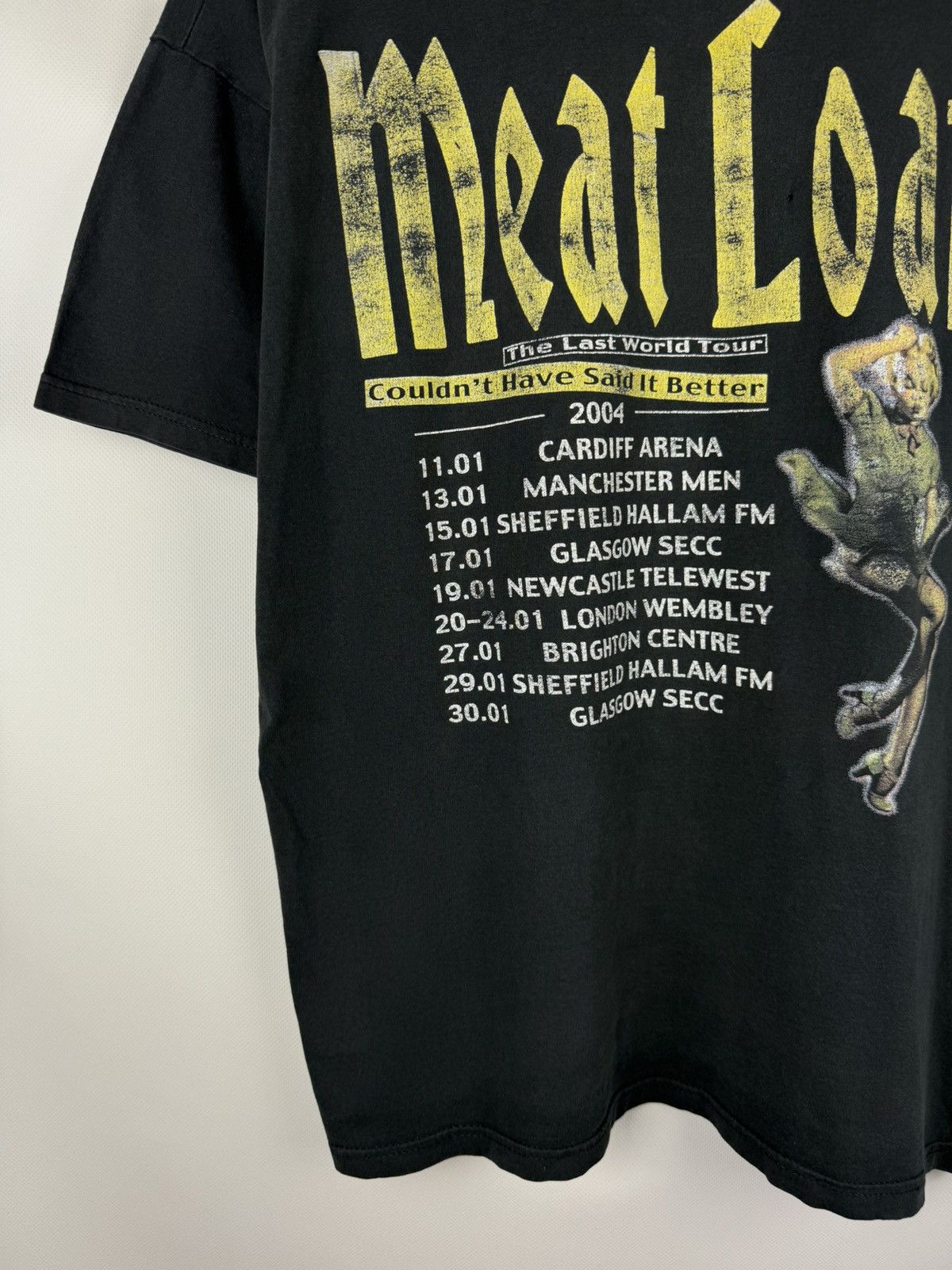 Band Tees Meat Loaf The Last World Tour VTG 2004 Band Graphic T Shirt Size US L / EU 52-54 / 3 - 18 Thumbnail