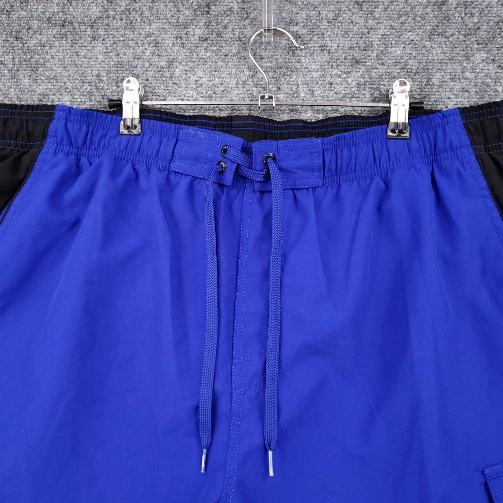 Speedo Speedo Mens Swim Trunks Shorts Blue Marina Sport Volley Boardshorts Surf 2XL XXL Size US 39 - 3 Thumbnail