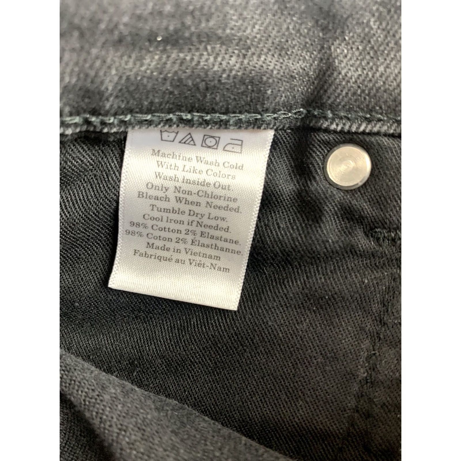 Everlane EVERLANE WOMENS JEANS ANKLE BLACK SIZE 28 Size 28" / US 6 / IT 42 - 7 Thumbnail