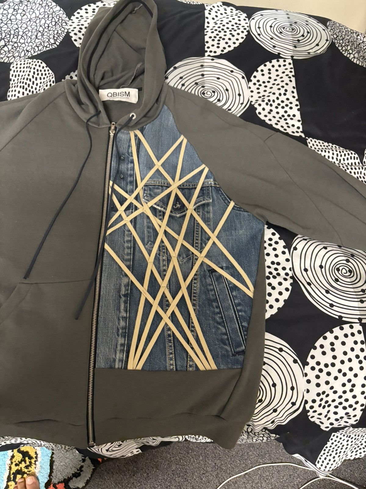 Other Cotton denim patchwork zip up Size US M / EU 48-50 / 2 - 2 Thumbnail