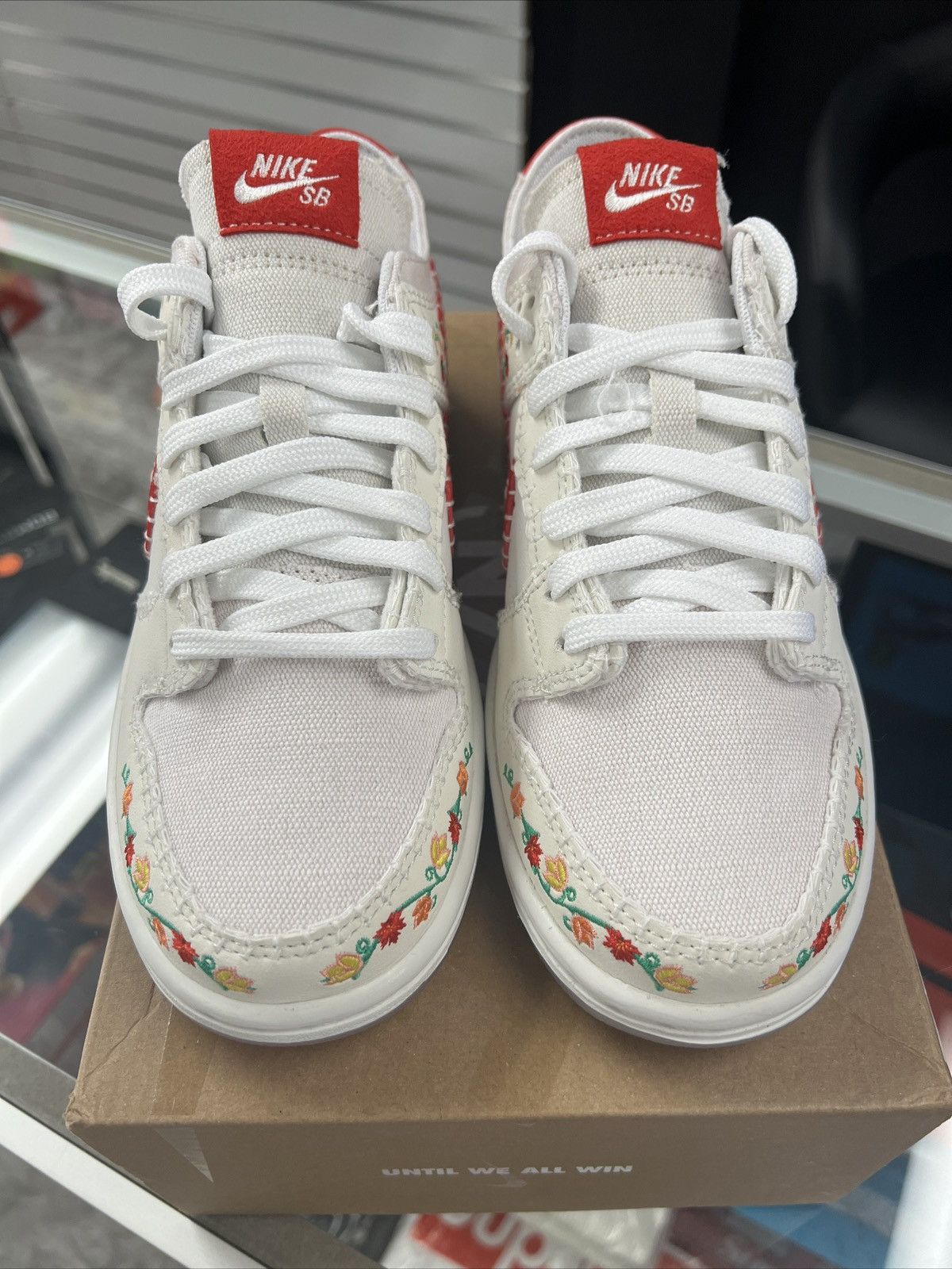 Nike Nike dunk sb low Decon n7 red Size US 5.5 / EU 38 - 3 Thumbnail