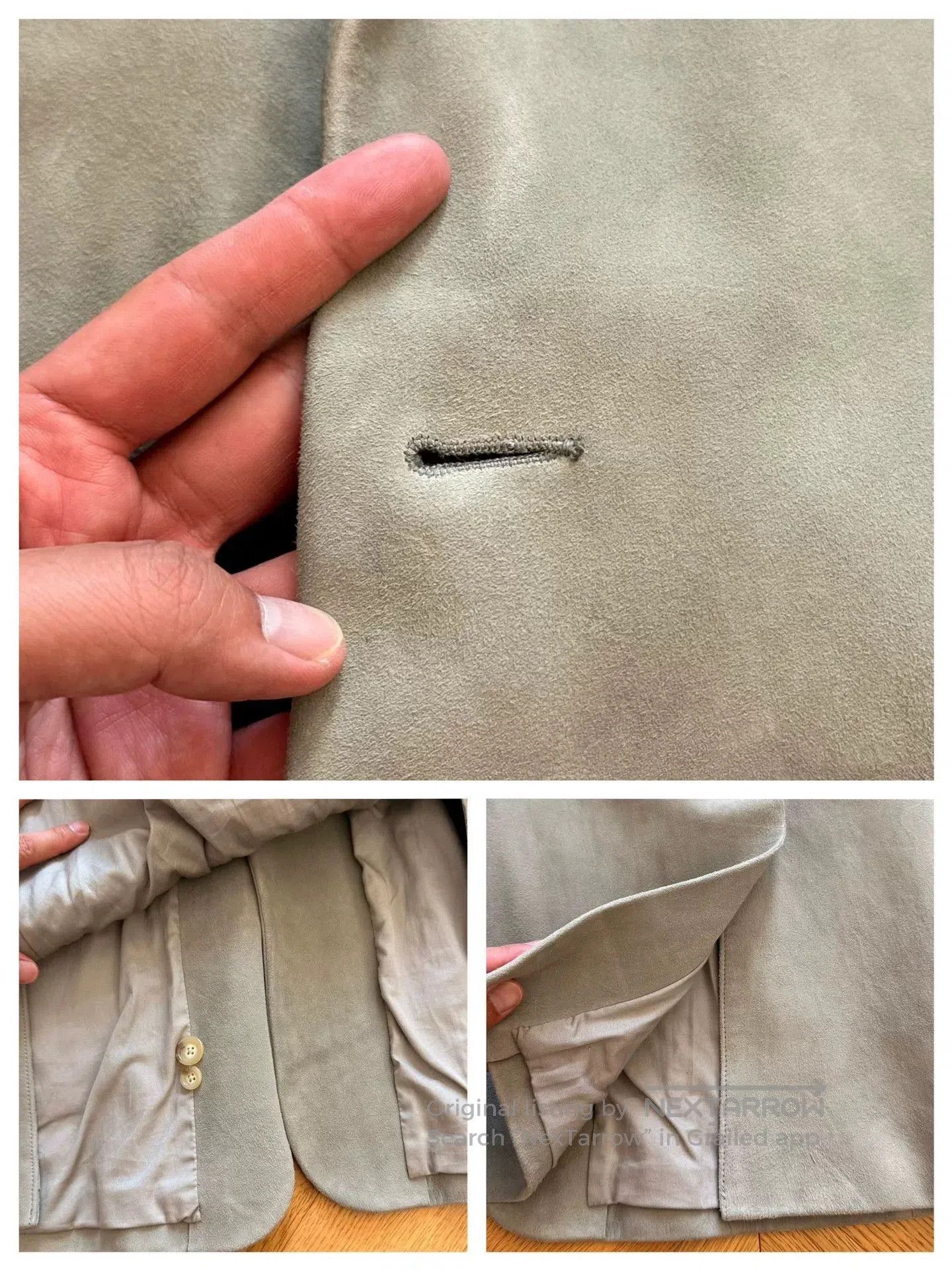 RLX Ralph Lauren Thick Suede Sport Coat for Outdoors. Size US XL / EU 56 / 4 - 7 Thumbnail