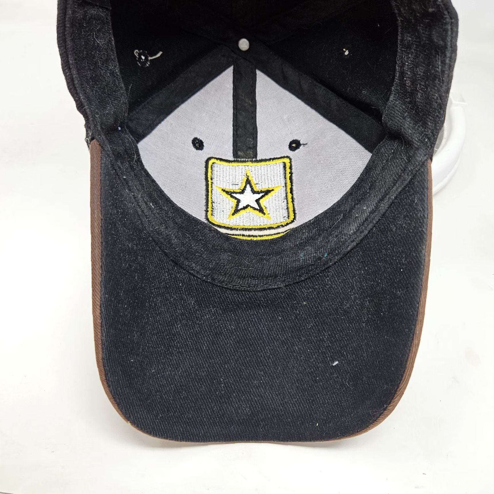Vintage US Army Hat Cap Strap Back Camouflage Embroidered Patch Mens One Size Military Size ONE SIZE - 6 Thumbnail