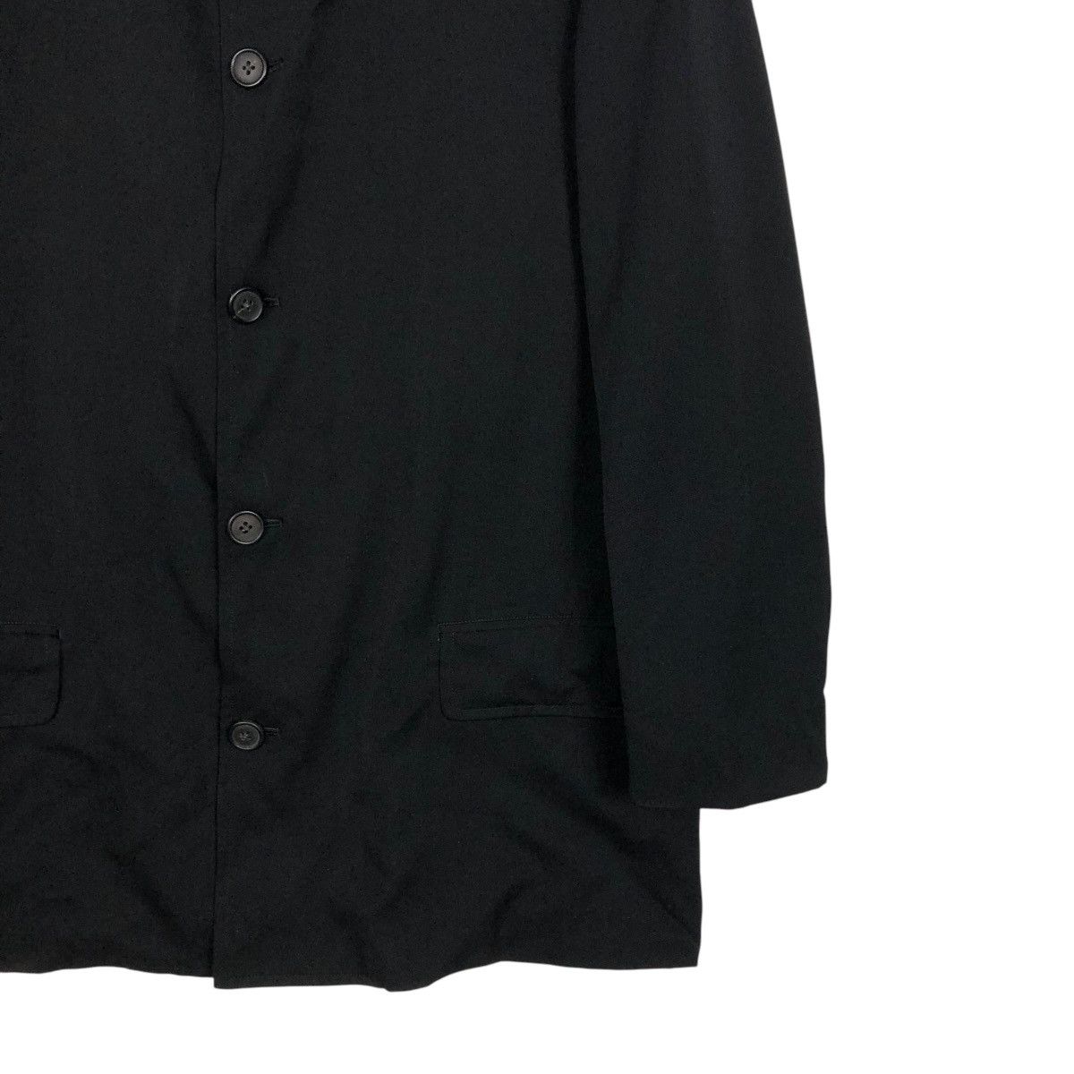 Yohji Yamamoto RICH BLACK VINTAGE BUTTON JACKET Y’S FOR MEN YOHJI YAMAMOTO Size US M / EU 48-50 / 2 - 7 Thumbnail