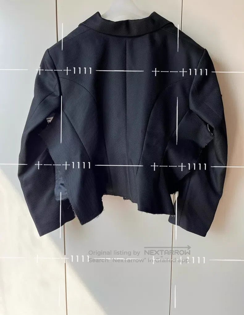 Comme des Garcons Comme Des Garcons Spliced polyester long sleeve jacket Size XS / US 0-2 / IT 36-38 - 2 Thumbnail