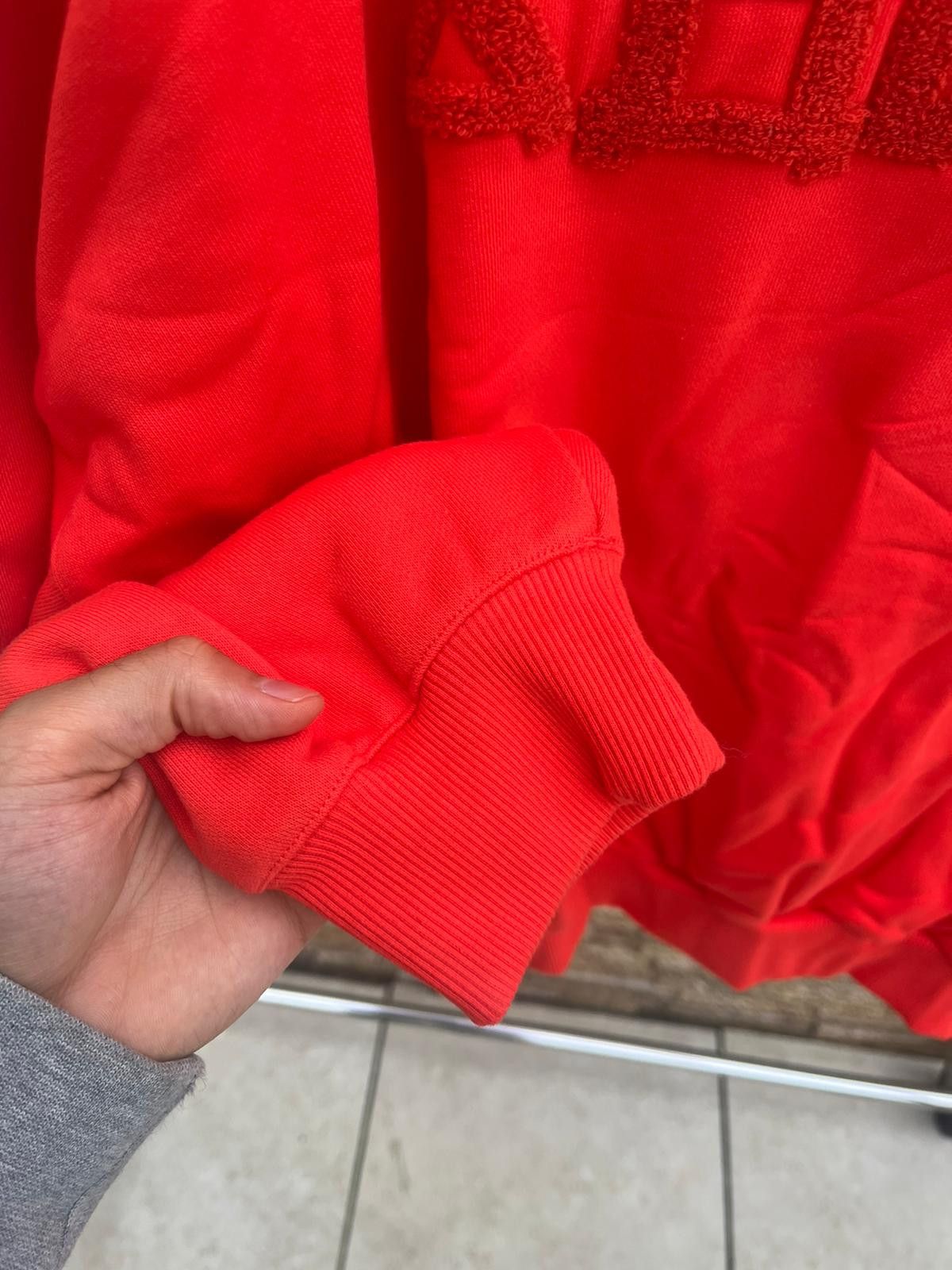 Adidas × Gosha Rubchinskiy Logo Embroidered Cowl Neck Sweater in Orange Size US M / EU 48-50 / 2 - 6 Thumbnail