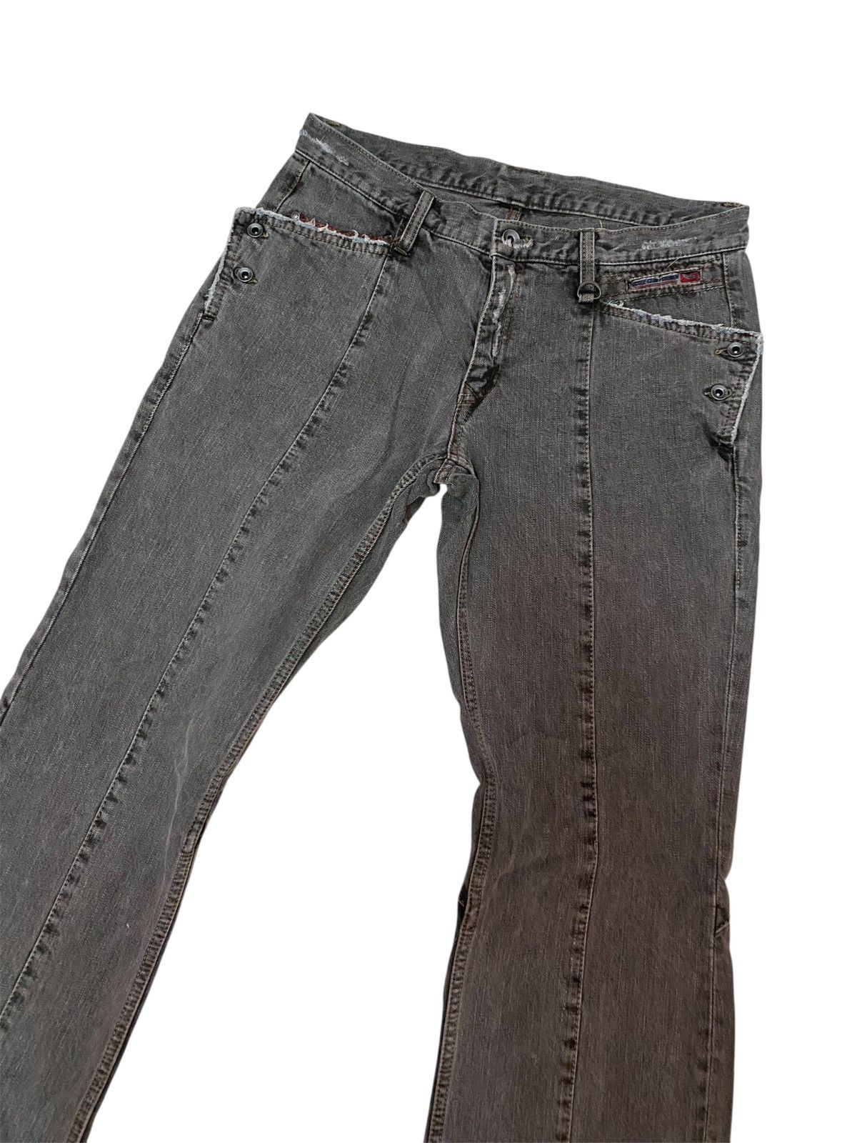 If Six Was Nine Nicole club man dagger pocket leather logo ankle like chrome Size US 31 - 5 Thumbnail