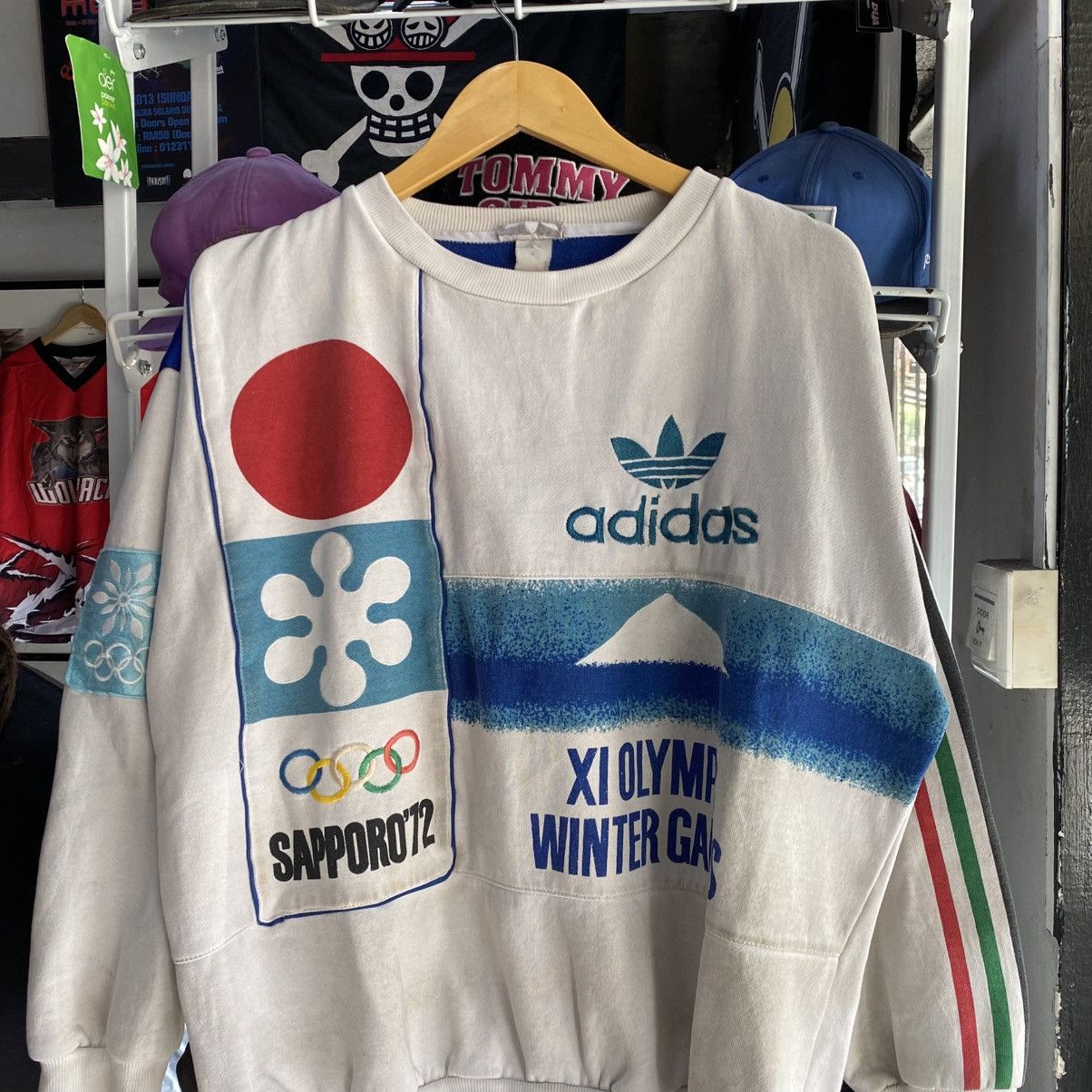 Adidas × USA Olympics × Vintage Vintage Adidas 1972 Sapporo Winter Olympic Games Sweatshirt Size US XL / EU 56 / 4 - 3 Thumbnail
