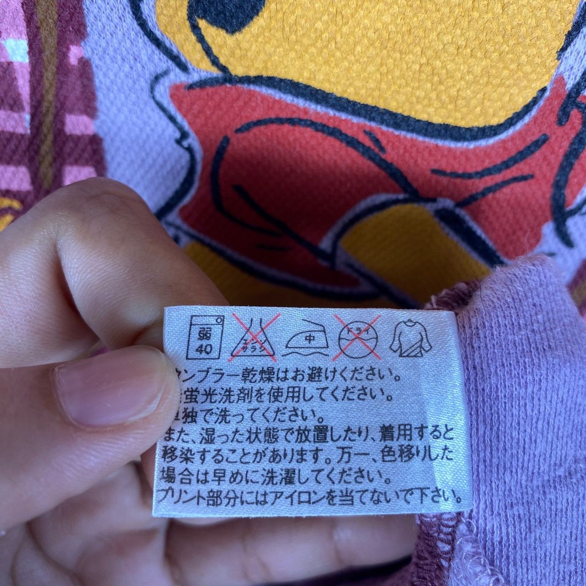 Disney × Vintage Vintage 90's Disney PO'OH Graphic Crewneck Sweatshirt Size M / US 6-8 / IT 42-44 - 9 Thumbnail