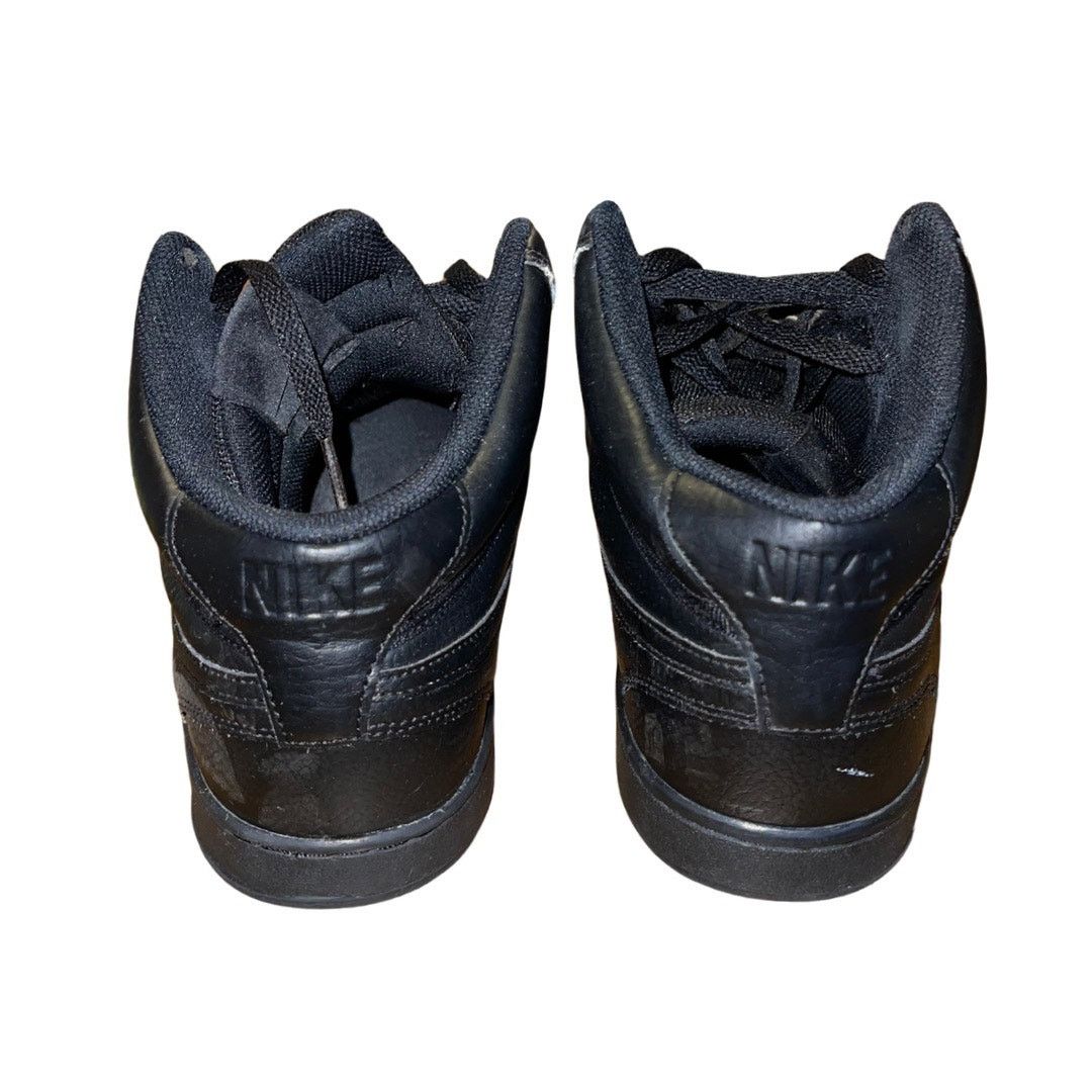 Nike Nike Court Vision Mid Sneakers Tripple Black 10.5 Athletic Size US 9.5 / EU 42-43 - 3 Thumbnail