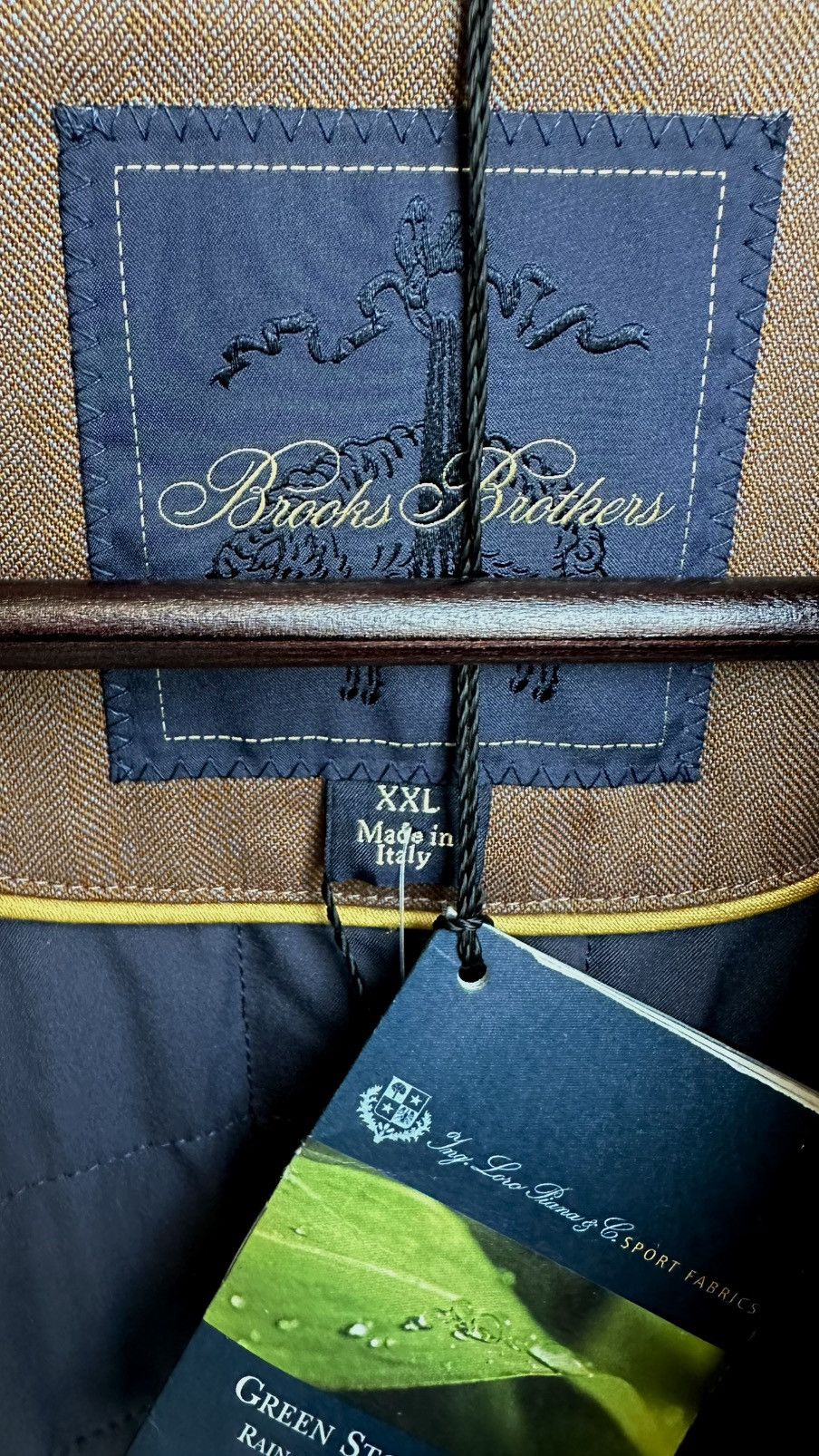 Brooks Brothers Mens coat Brooks Brothers Loro Piana Size US XXL / EU 58 / 5 - 7 Thumbnail