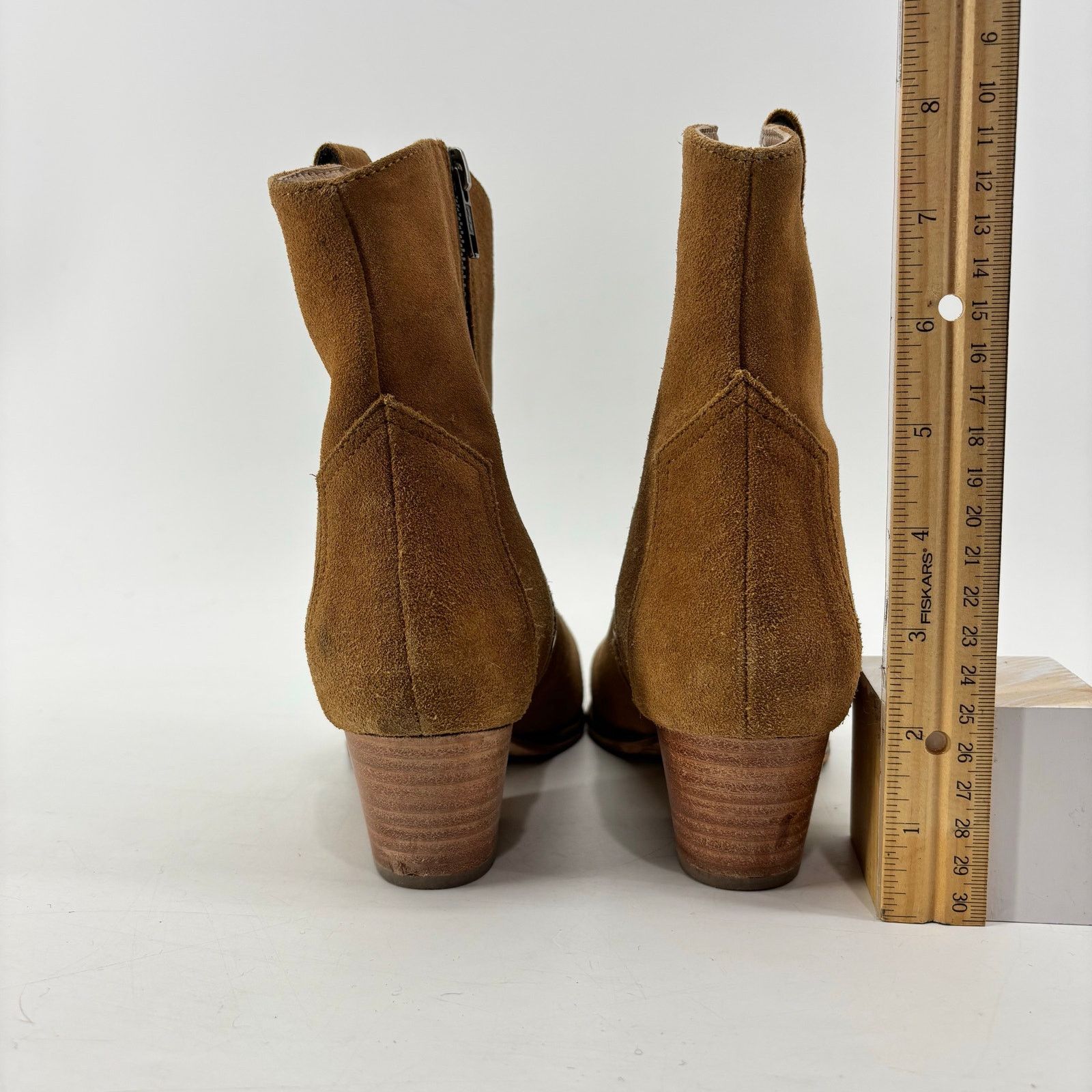 Other Joules Elmwood Womens Size 8 Suede Tan Western Boot Cowboy Size US 8 / IT 38 - 10 Thumbnail