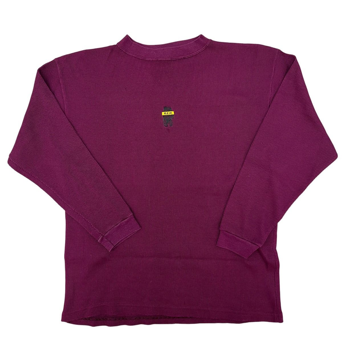 Other Vintage 90s R.E.M. Monster Waffle Long Sleeve Tee Size US XL / EU 56 / 4 - 1 Thumbnail