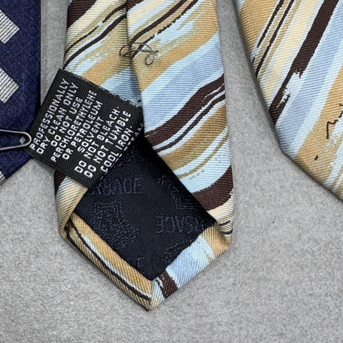 Versace × Vintage Vintage Gianni Versace Silk Ties x5 Size ONE SIZE - 18 Thumbnail