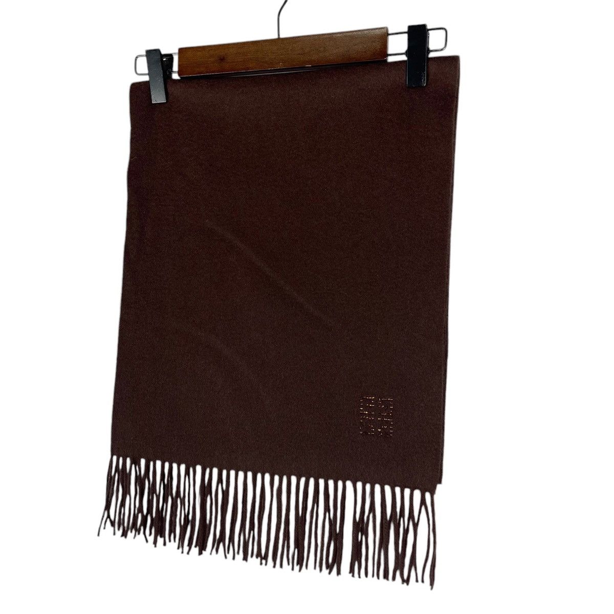 Givenchy × Vintage Vintage Givenchy Japan Cashmere Scarf Muffler Size ONE SIZE - 4 Thumbnail
