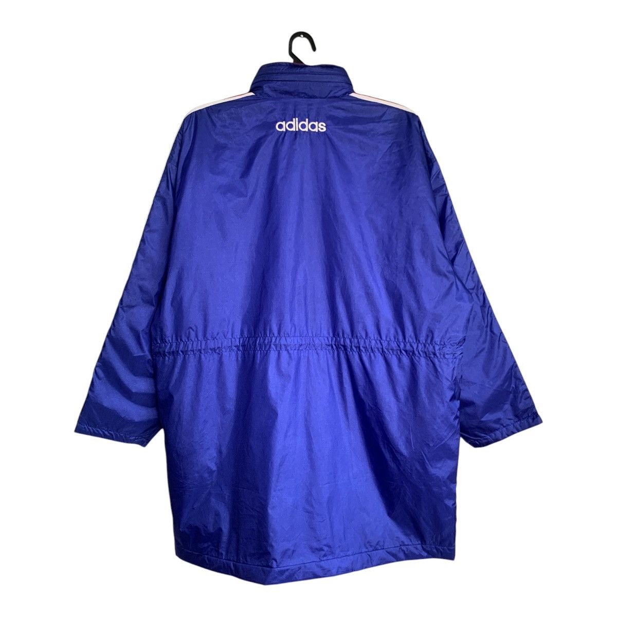 Adidas × Descente Rare Design Vintage Adidas France Striped Zipper Jackets Size US L / EU 52-54 / 3 - 2 Thumbnail