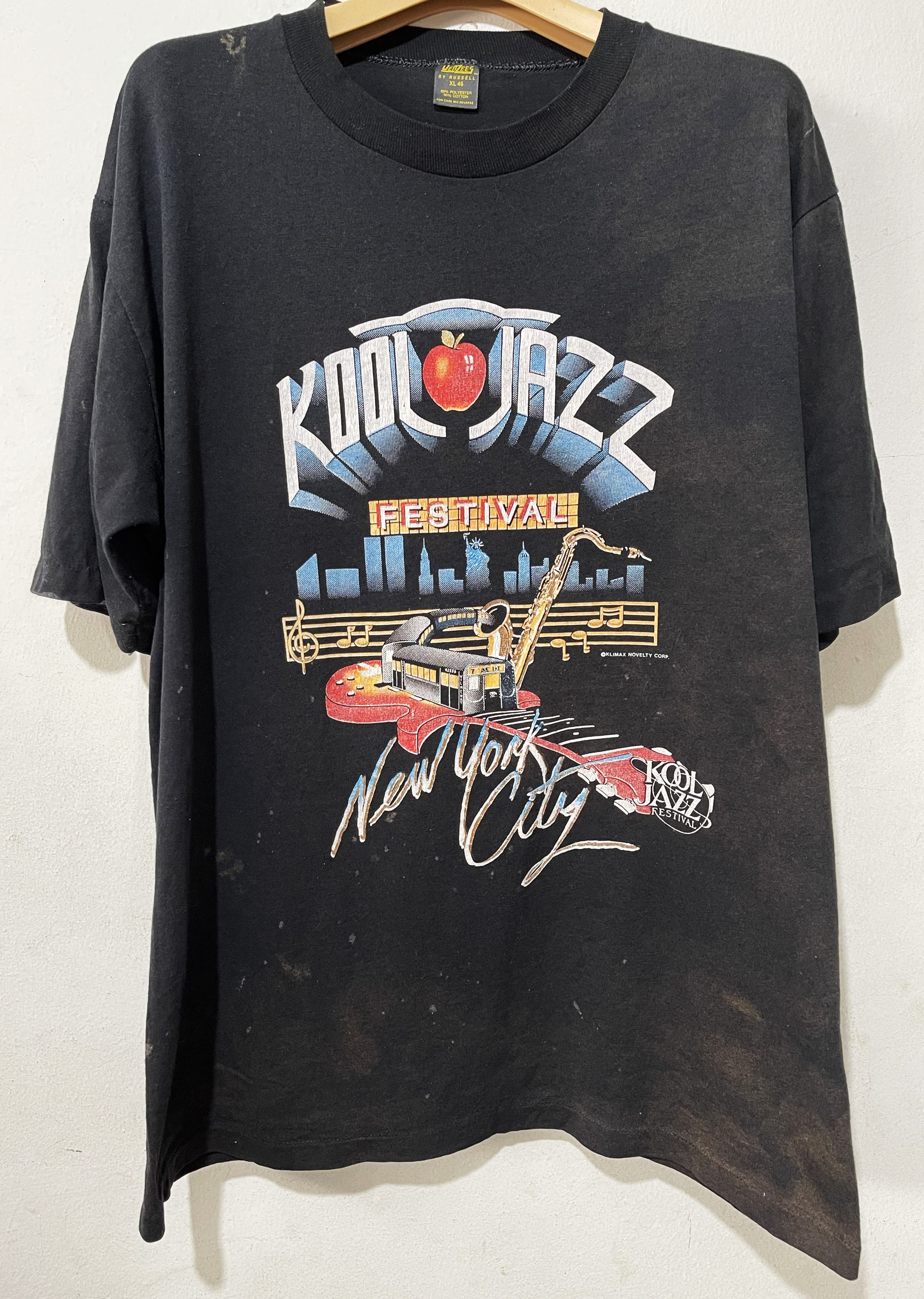 Band Tees × Jazz Cartier × Vintage Vintage 80s Kool Jazz Festival Shirt Size US XL / EU 56 / 4 - 1 Thumbnail