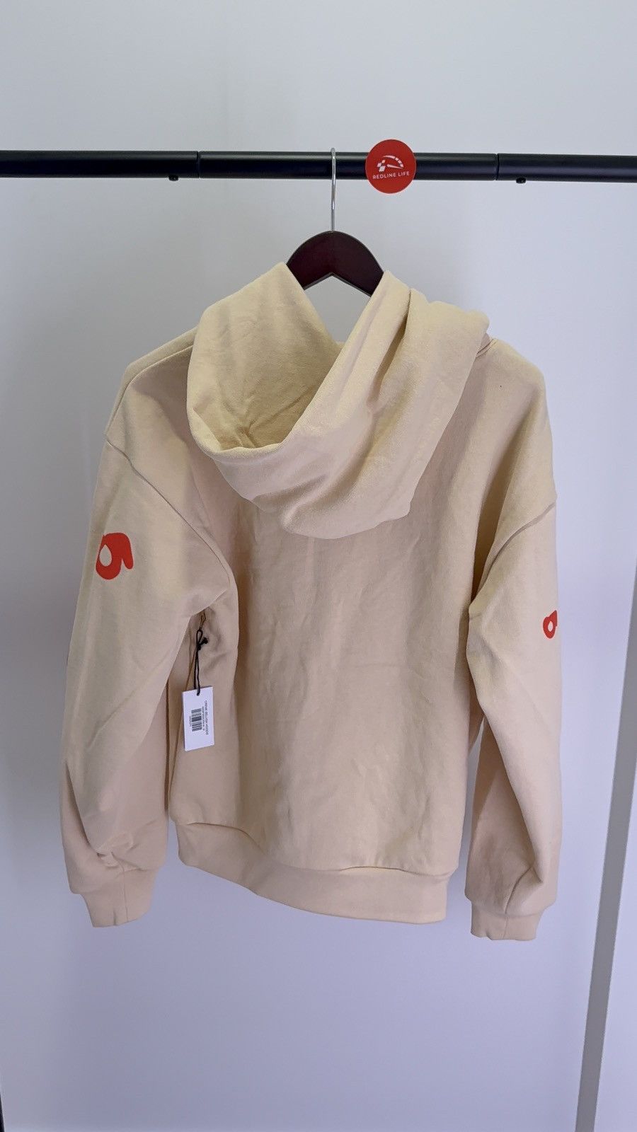 Sp5der Sp5der Creme Beluga Hoodie Size M Size US M / EU 48-50 / 2 - 2 Thumbnail