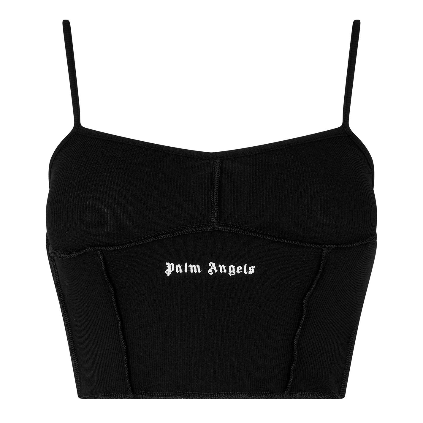 Palm Angels o1g2r1mq0325 Tank Top in Black Size L / US 10 / IT 46 - 1 Thumbnail