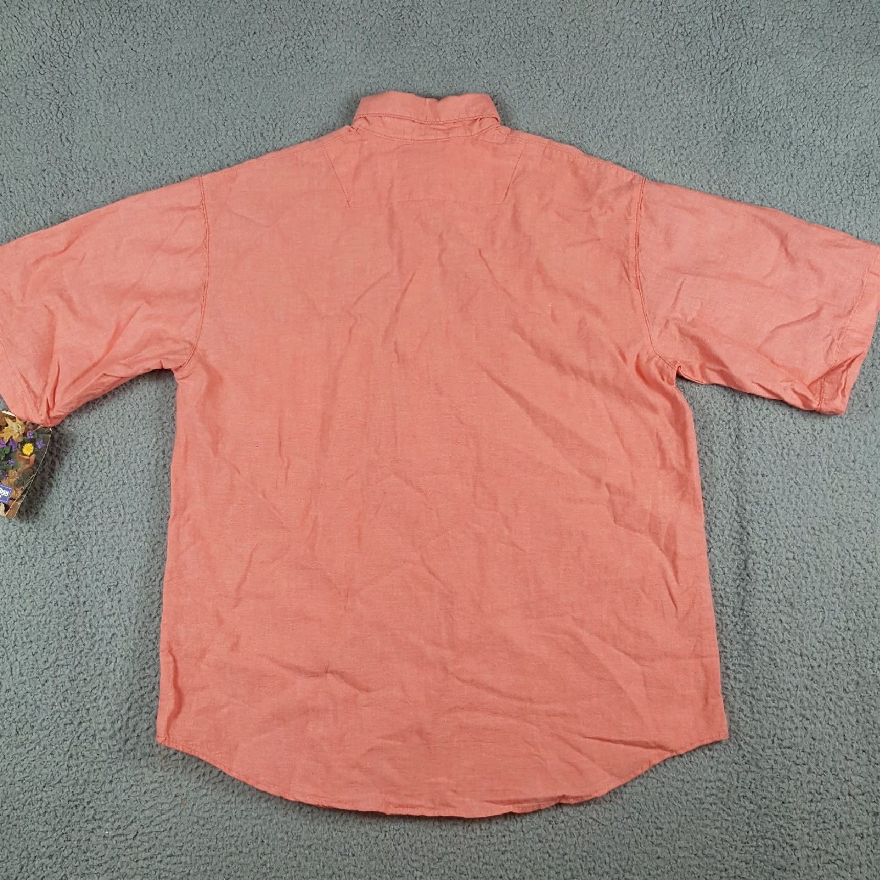 Vintage VINTAGE OshKosh B'gosh Pink Chambray Women's Size 10 Preppy Polo Shirt Polo Shirt Women 10 Pink Chambray 80s 90s Vintage OshKosh B'gosh Men? Size L / US 10 / IT 46 - 4 Thumbnail